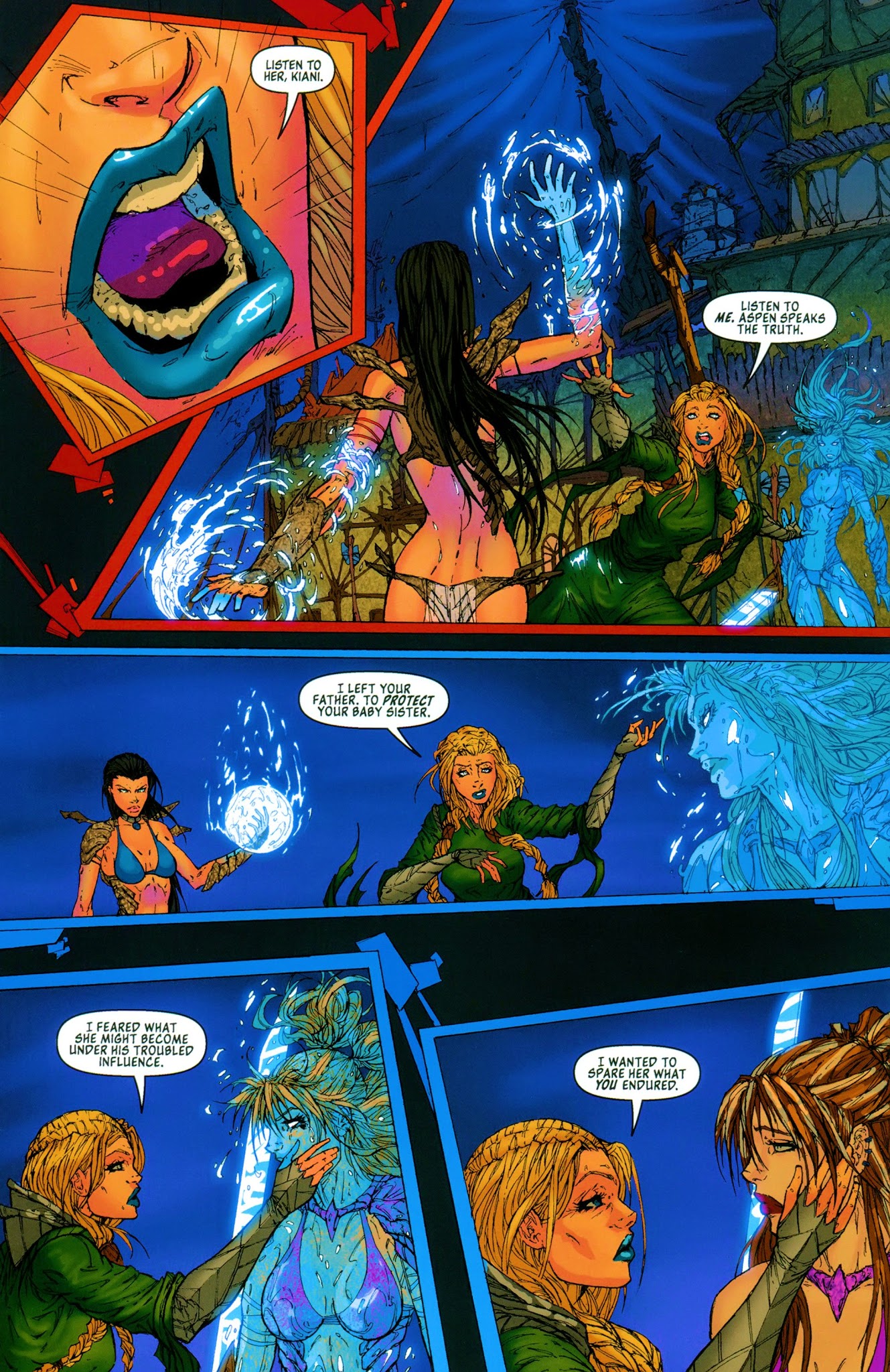 Read online Michael Turner's Fathom: The Elite Saga comic -  Issue #3 - 9