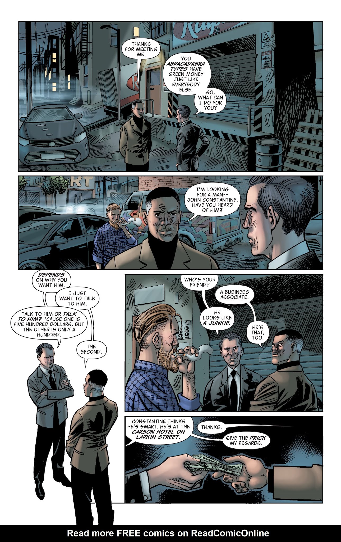 Read online The Hellblazer comic -  Issue # _TPB 3 - 100