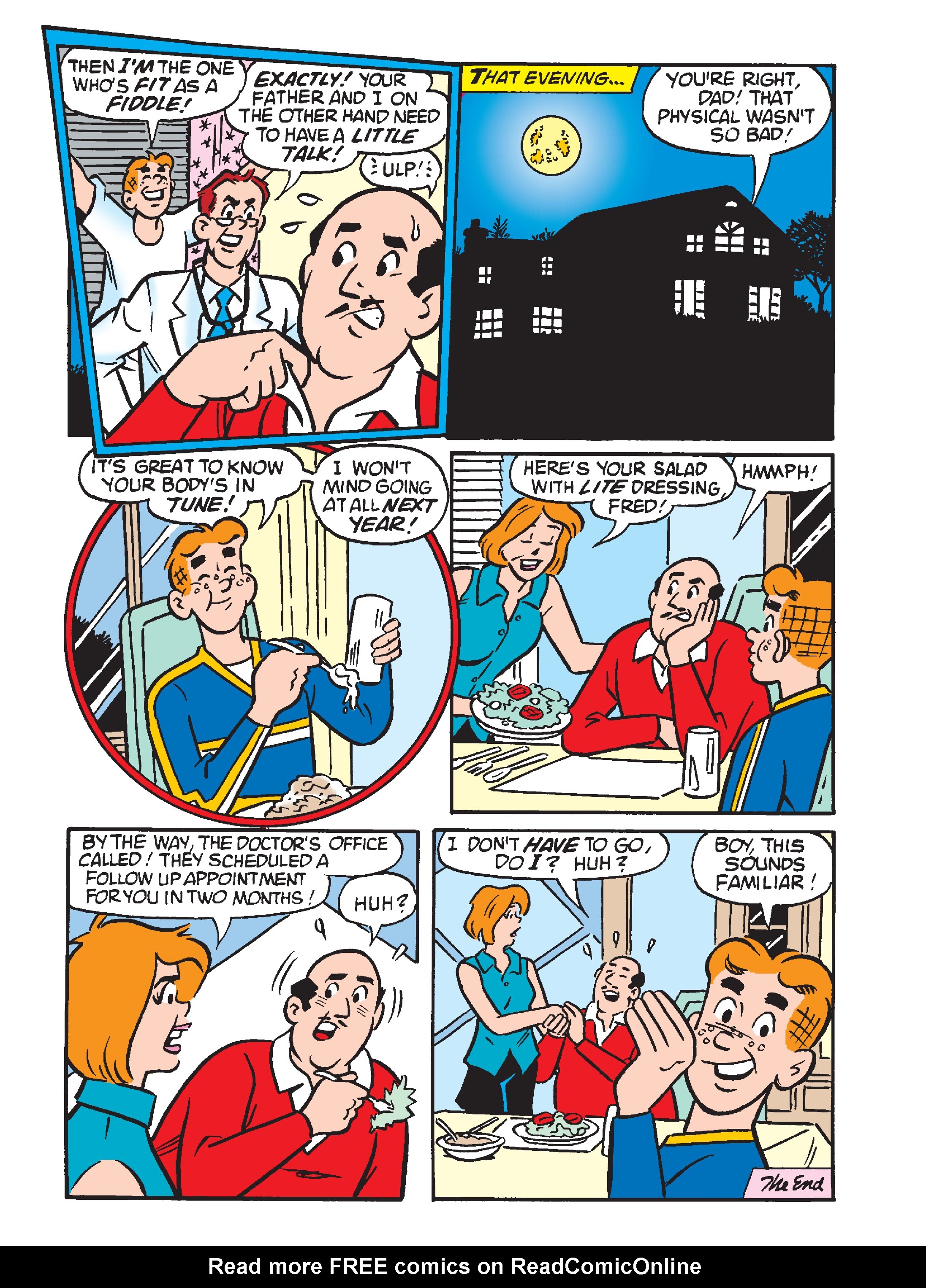 Read online Archie's Double Digest Magazine comic -  Issue #325 - 140