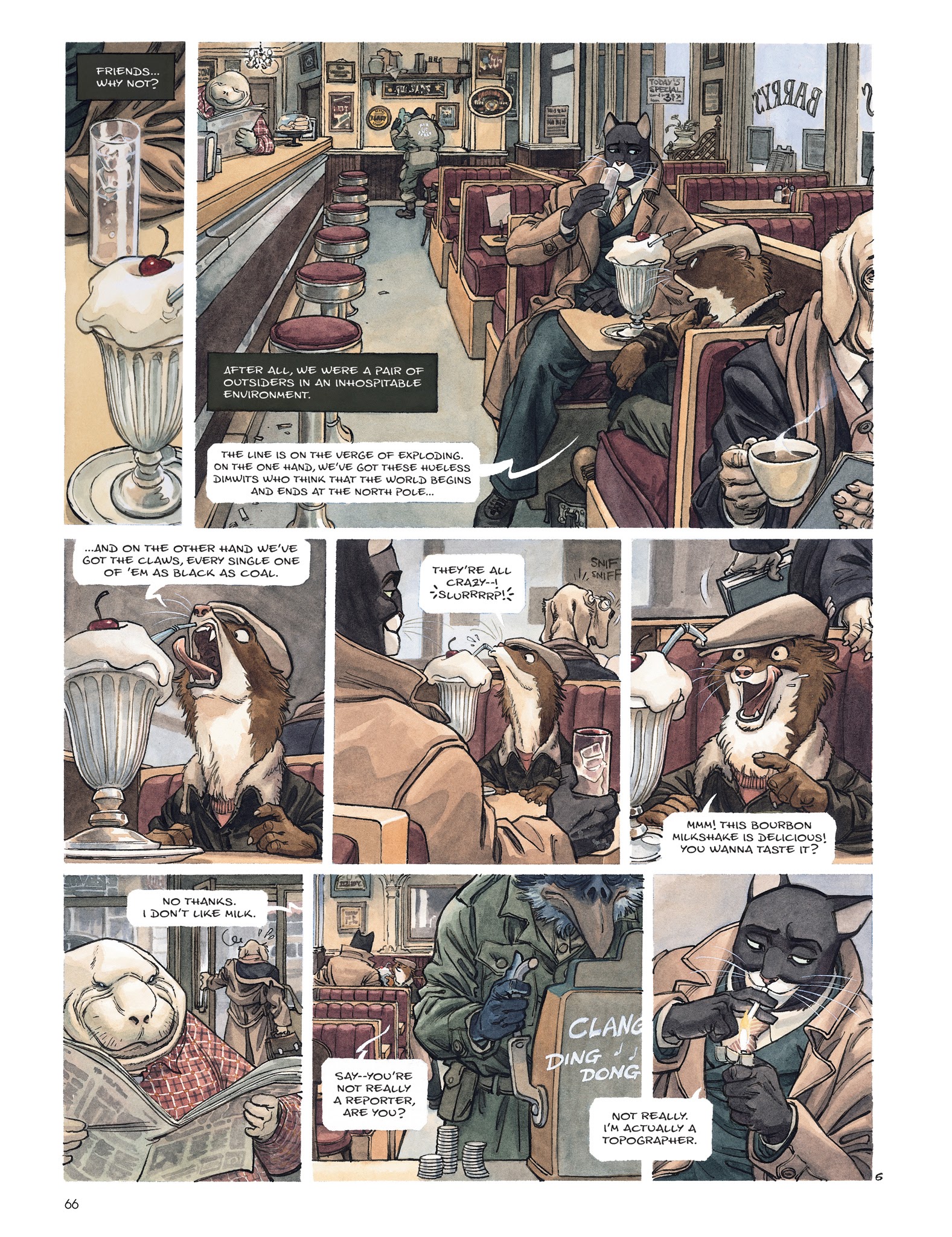 Read online Blacksad: The Collected Stories comic -  Issue # TPB (Part 1) - 67