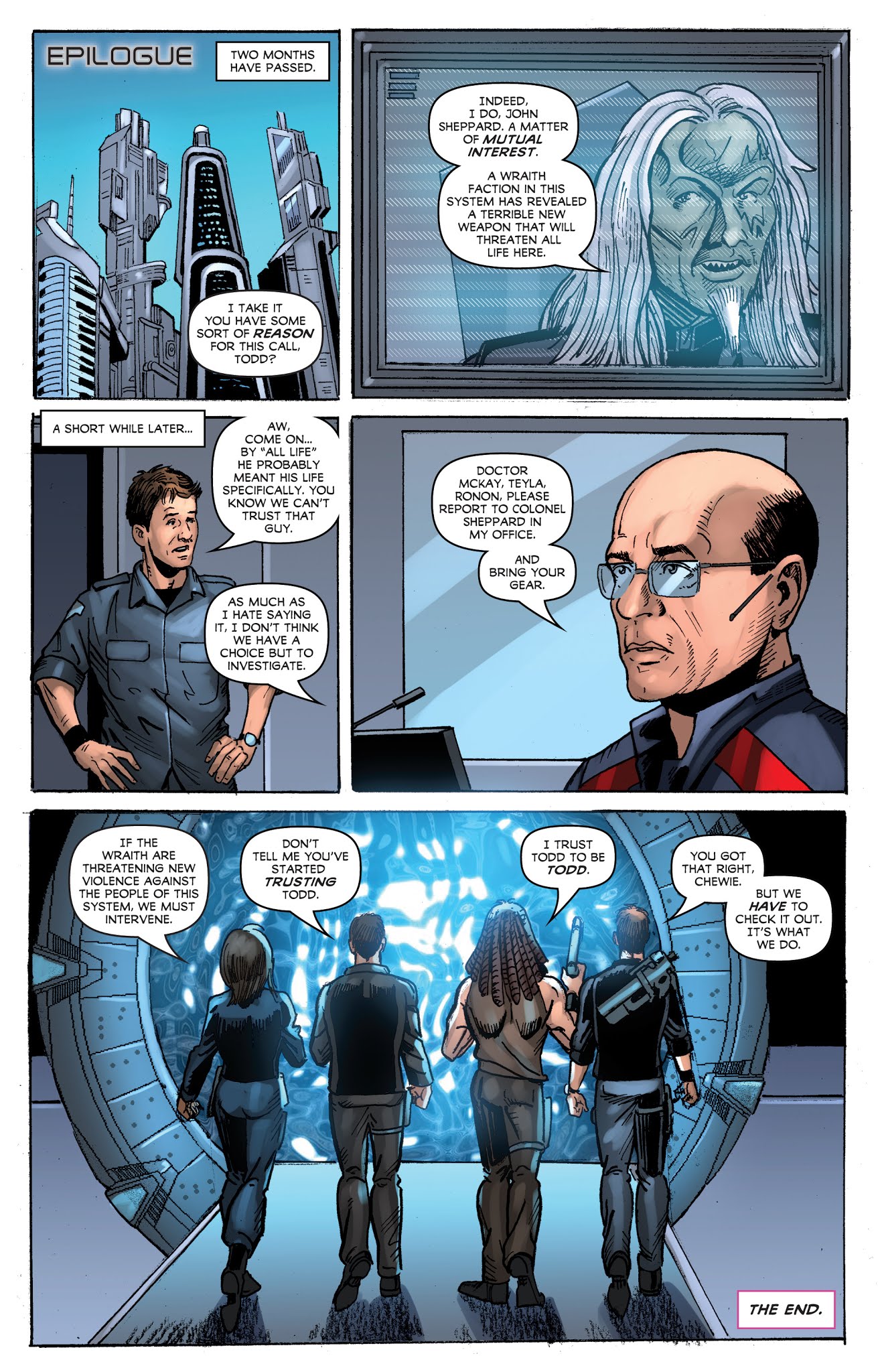 Read online Stargate Atlantis: Singularity comic -  Issue #3 - 21