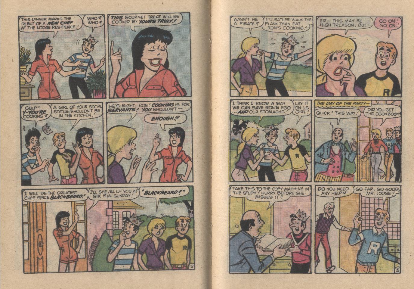 Read online Archie...Archie Andrews, Where Are You? Digest Magazine comic -  Issue #56 - 59