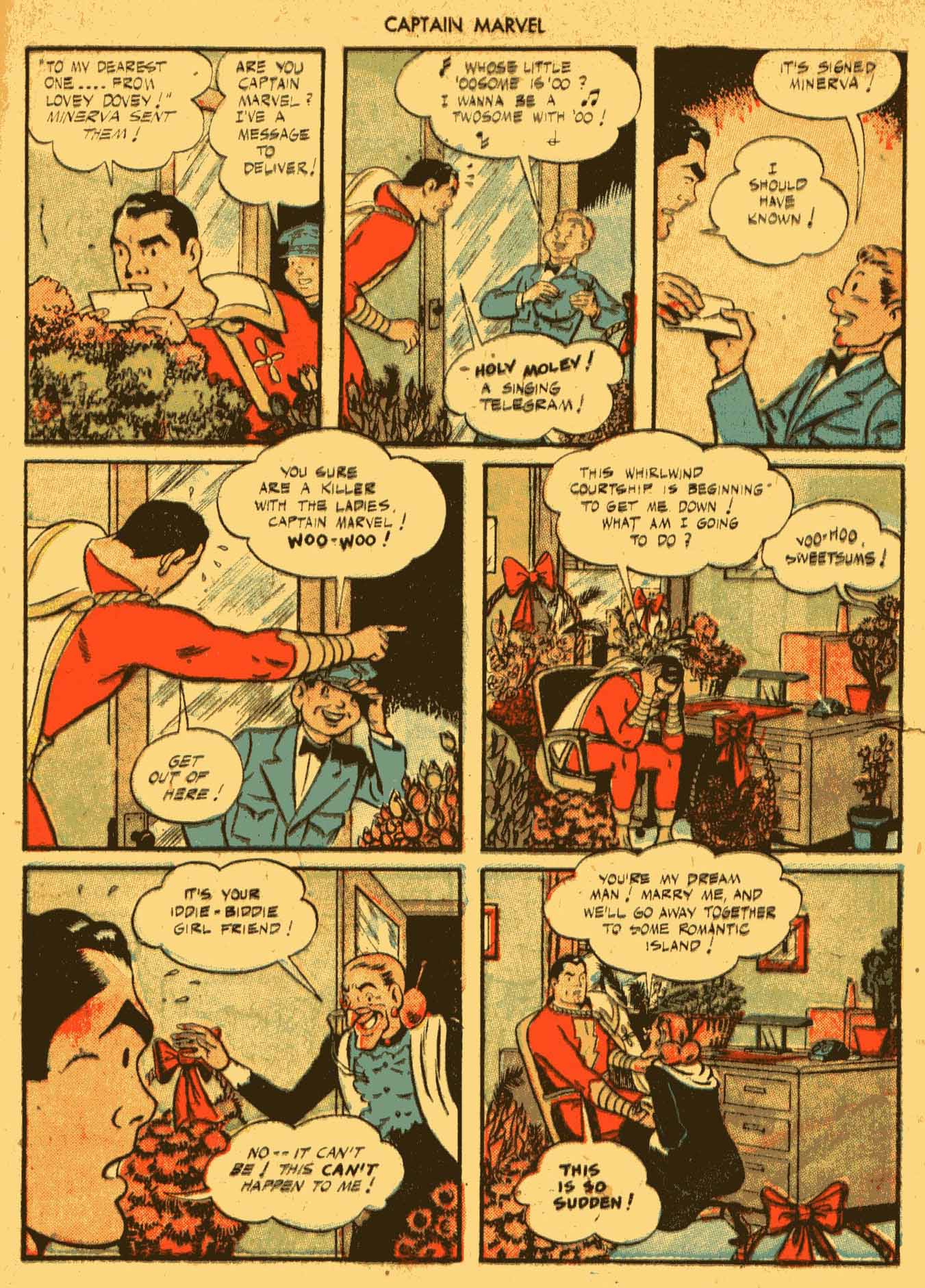 Read online Captain Marvel Adventures comic -  Issue #66 - 43