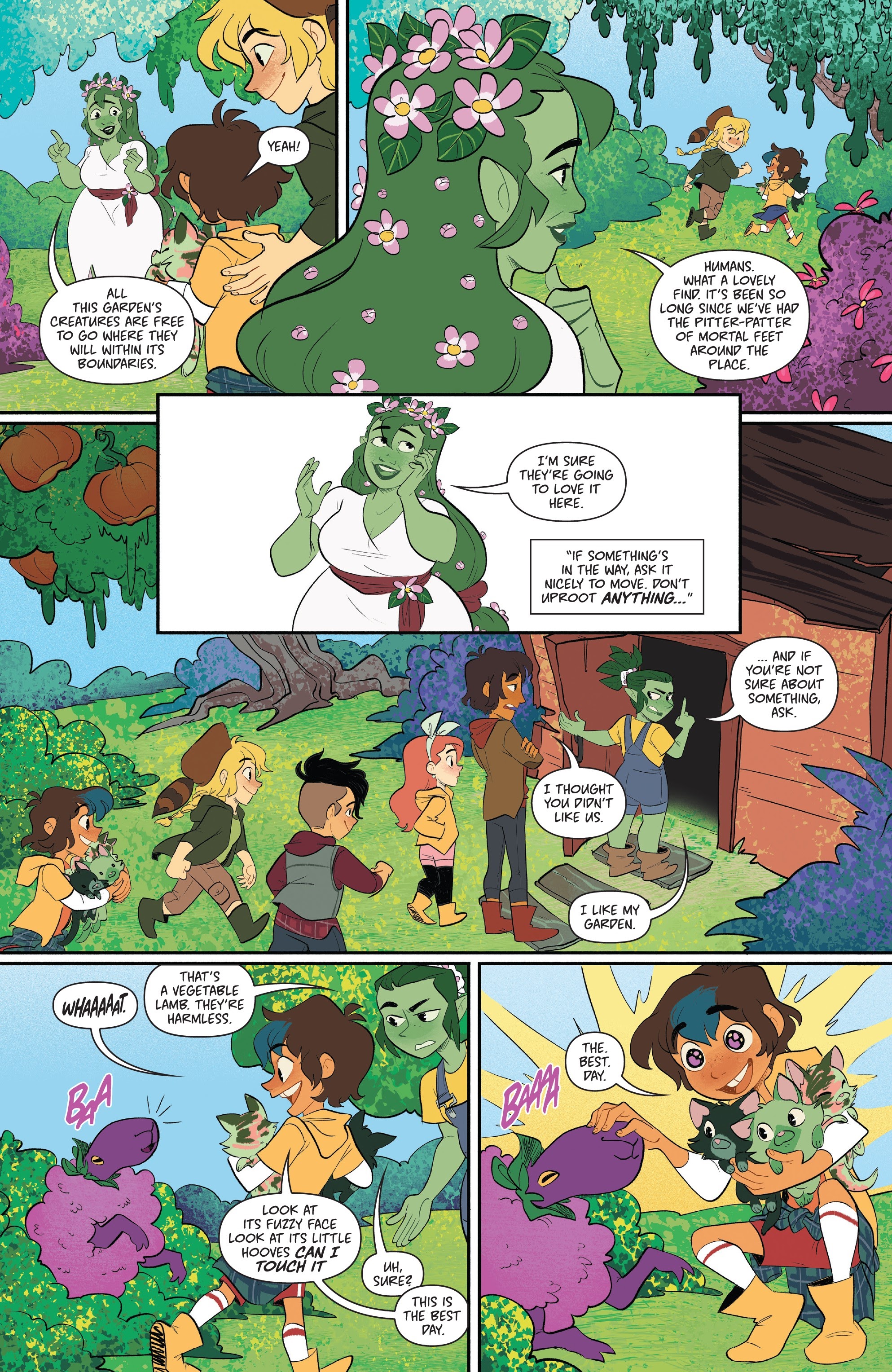 Read online Lumberjanes: Somewhere That's Green comic -  Issue # Full - 28