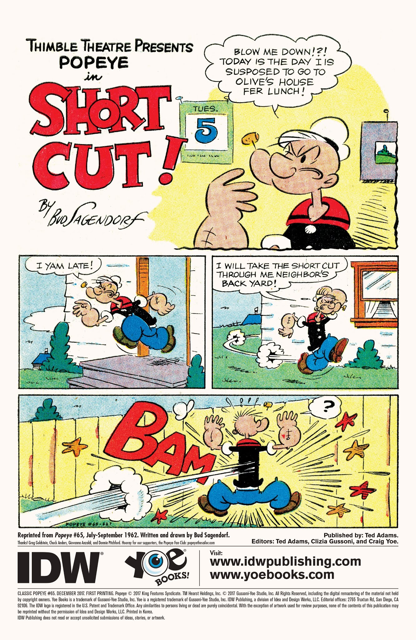 Read online Classic Popeye comic -  Issue #65 - 3