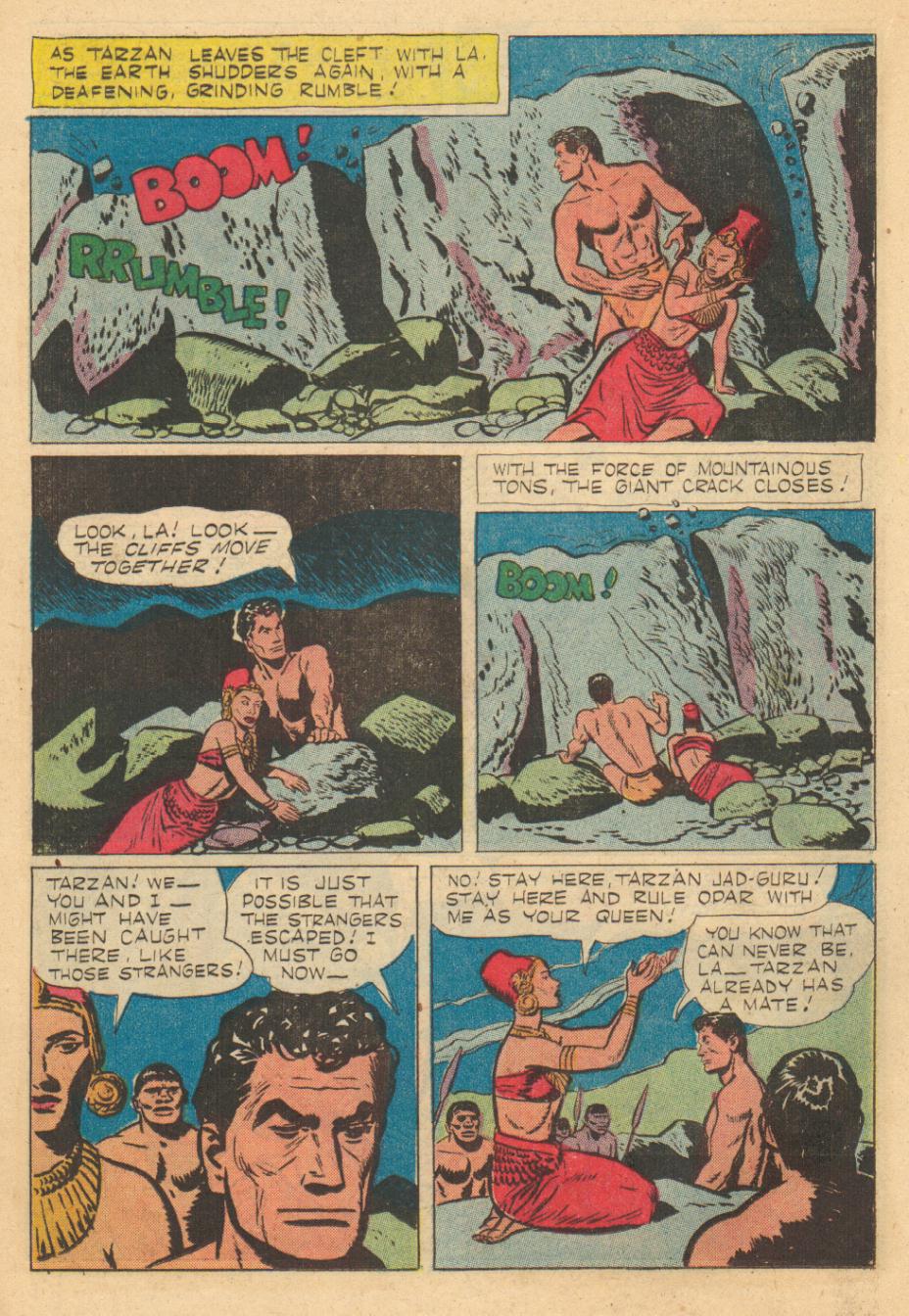 Read online Tarzan (1948) comic -  Issue #82 - 16