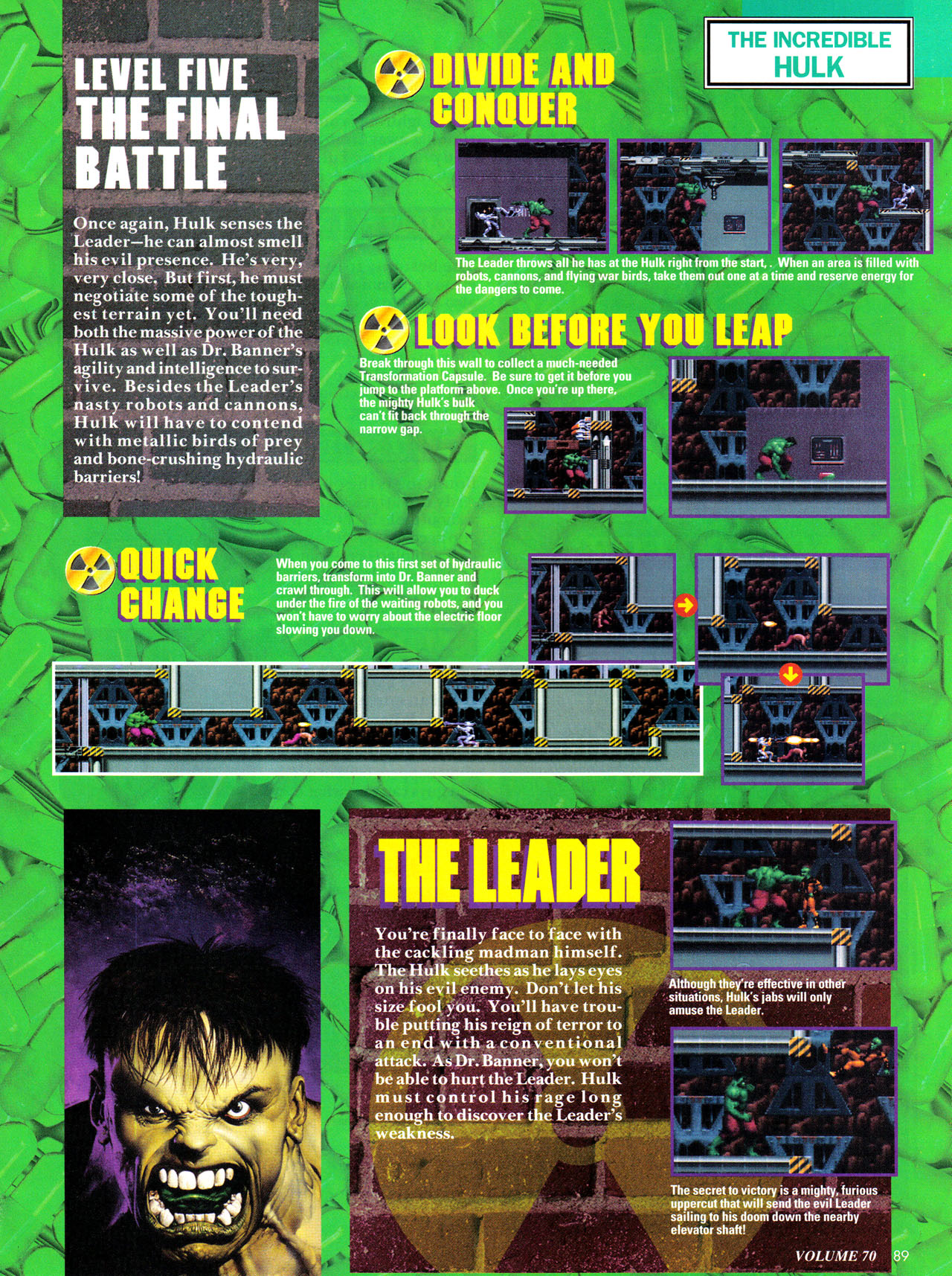 Read online Nintendo Power comic -  Issue #70 - 96
