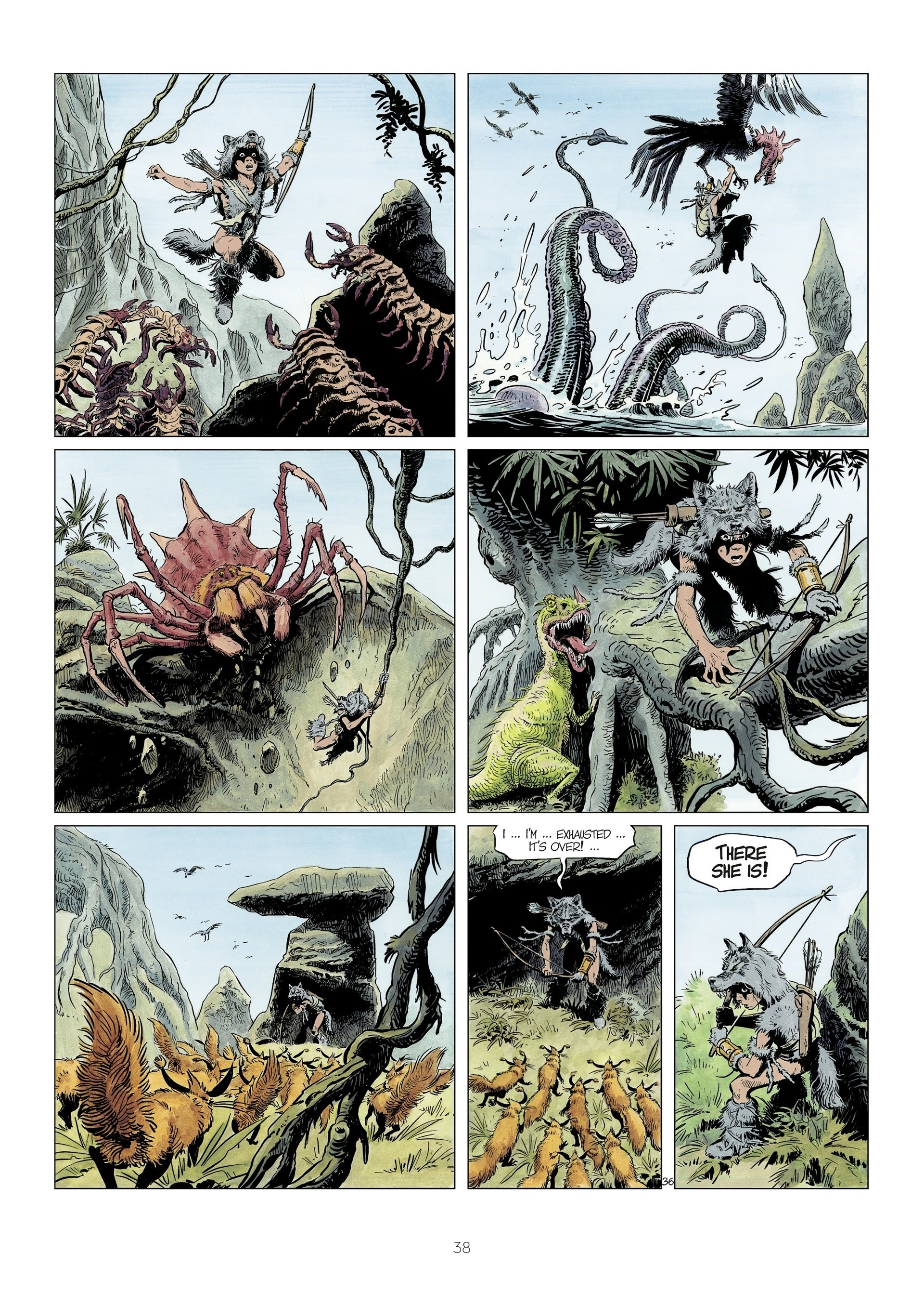 Read online The World of Thorgal: Wolfcub comic -  Issue #3 - 40