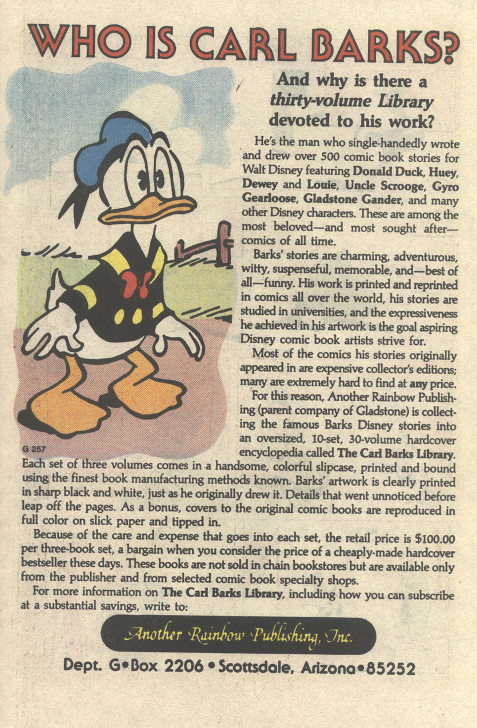 Read online Walt Disney's Donald Duck (1986) comic -  Issue #261 - 10