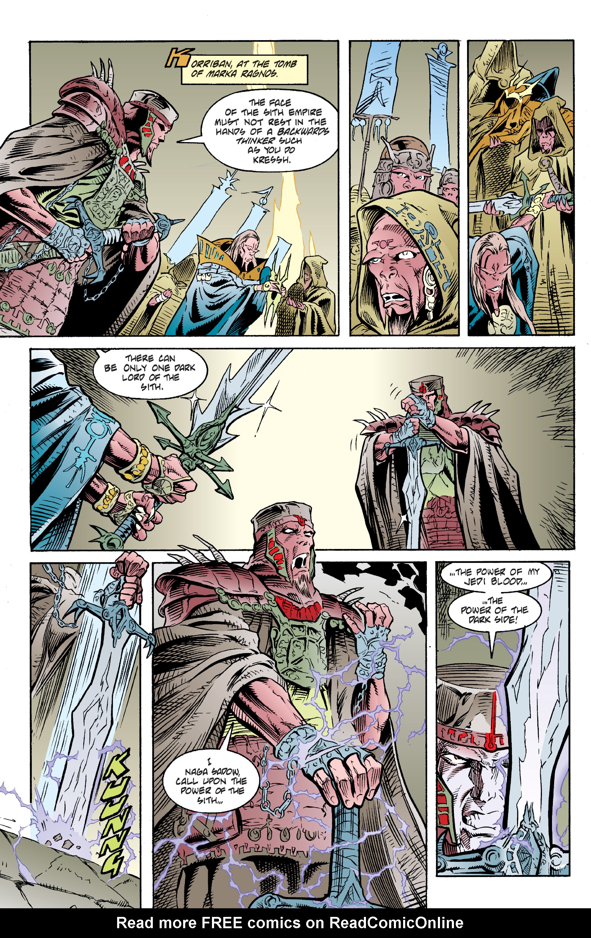 Read online Star Wars: Tales of the Jedi - The Golden Age of the Sith comic -  Issue #2 - 14