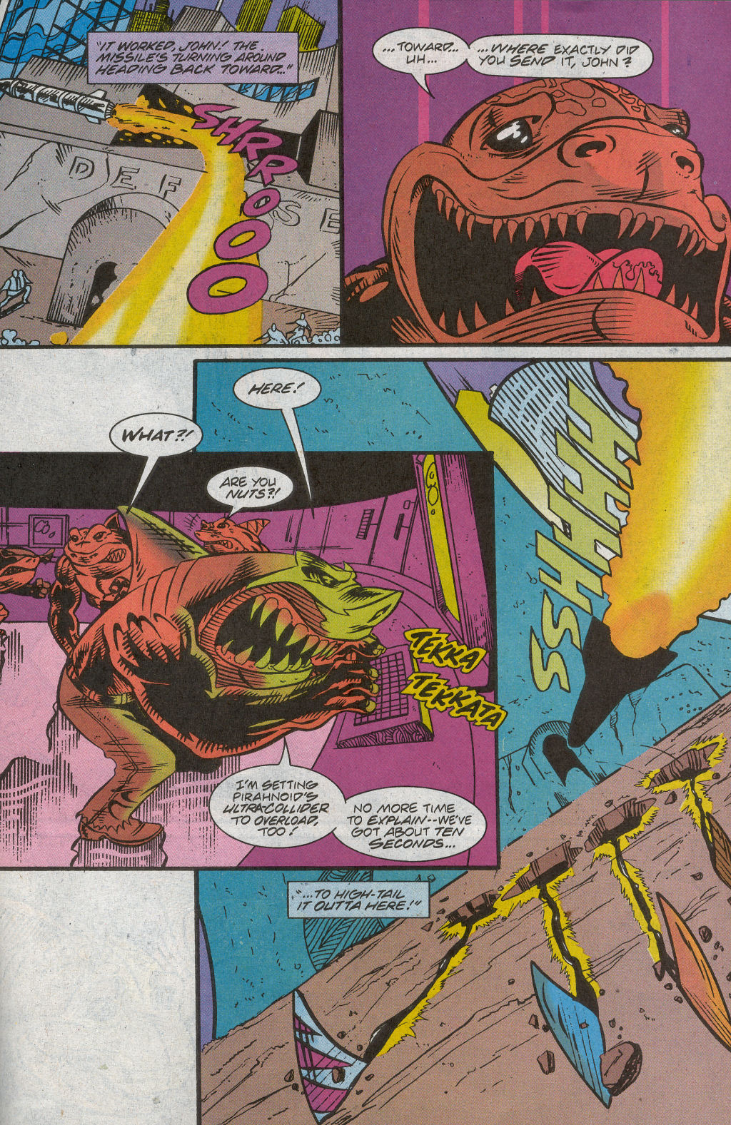 Read online Street Sharks comic -  Issue #3 - 30