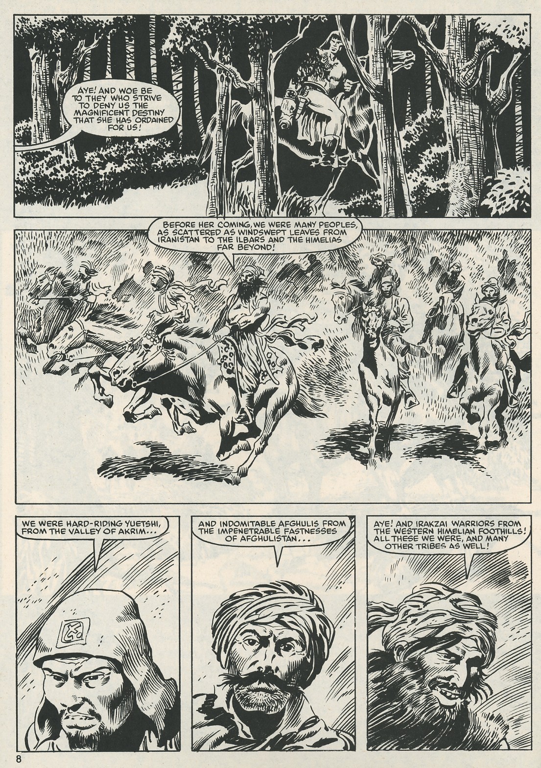 Read online The Savage Sword Of Conan comic -  Issue #112 - 8