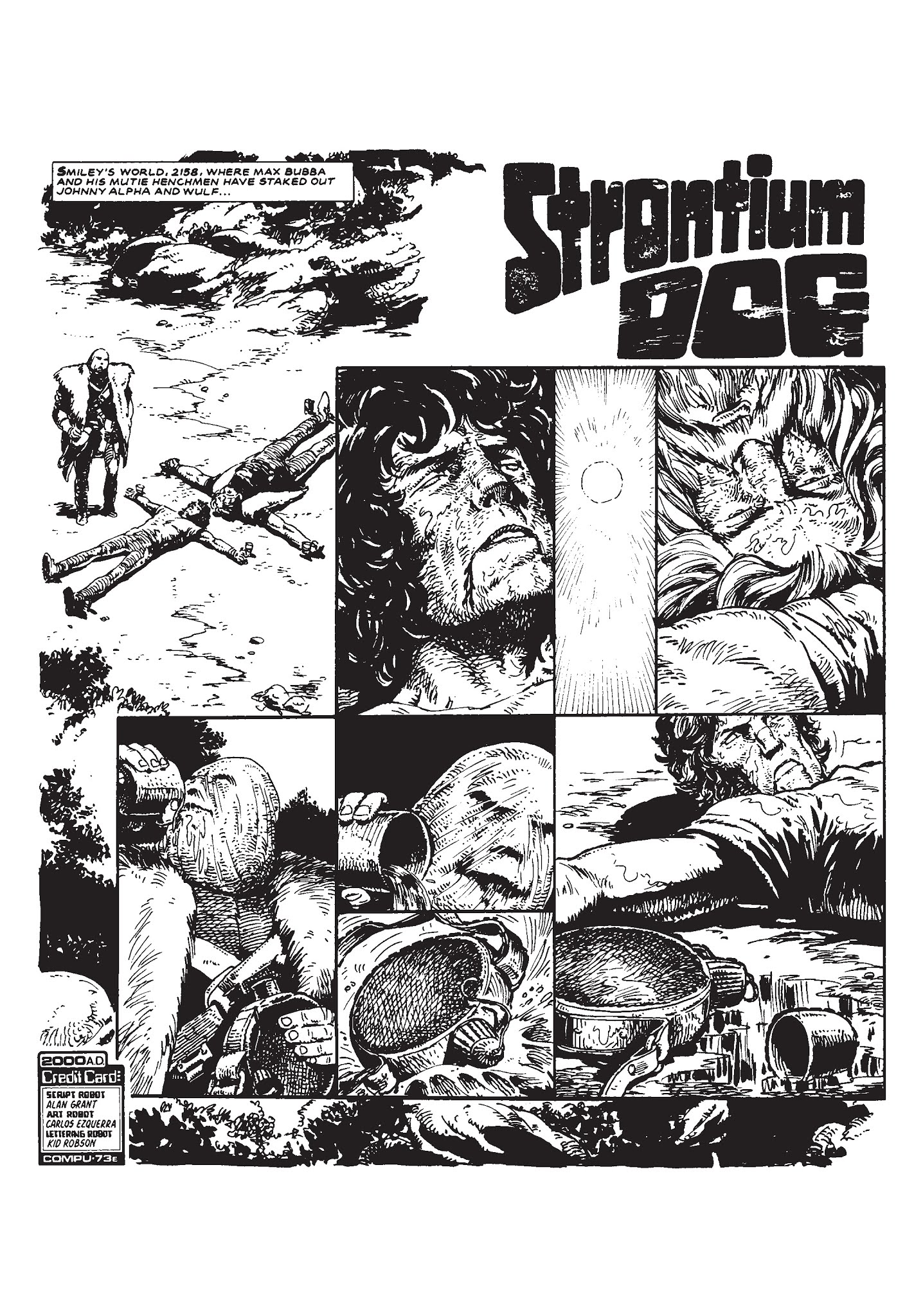 Read online Strontium Dog: Search/Destroy Agency Files comic -  Issue # TPB 3 (Part 3) - 3