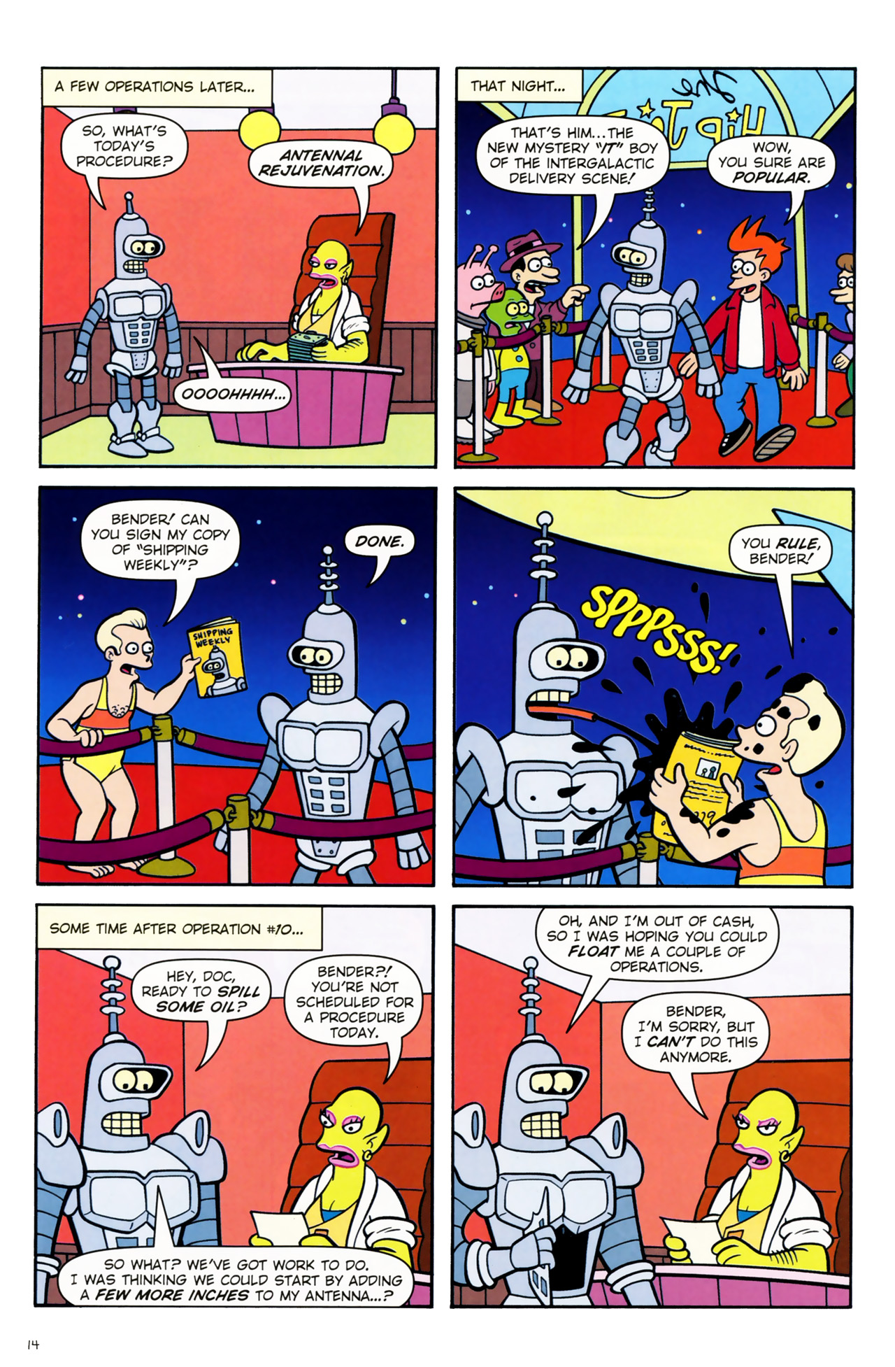 Read online Futurama Comics comic -  Issue #52 - 13