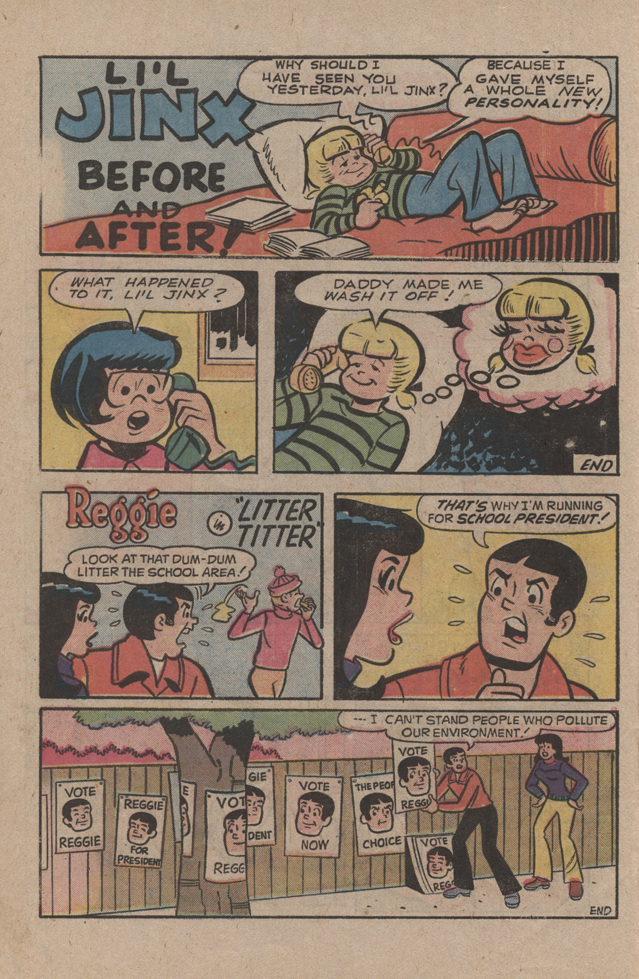 Read online Reggie and Me (1966) comic -  Issue #85 - 10