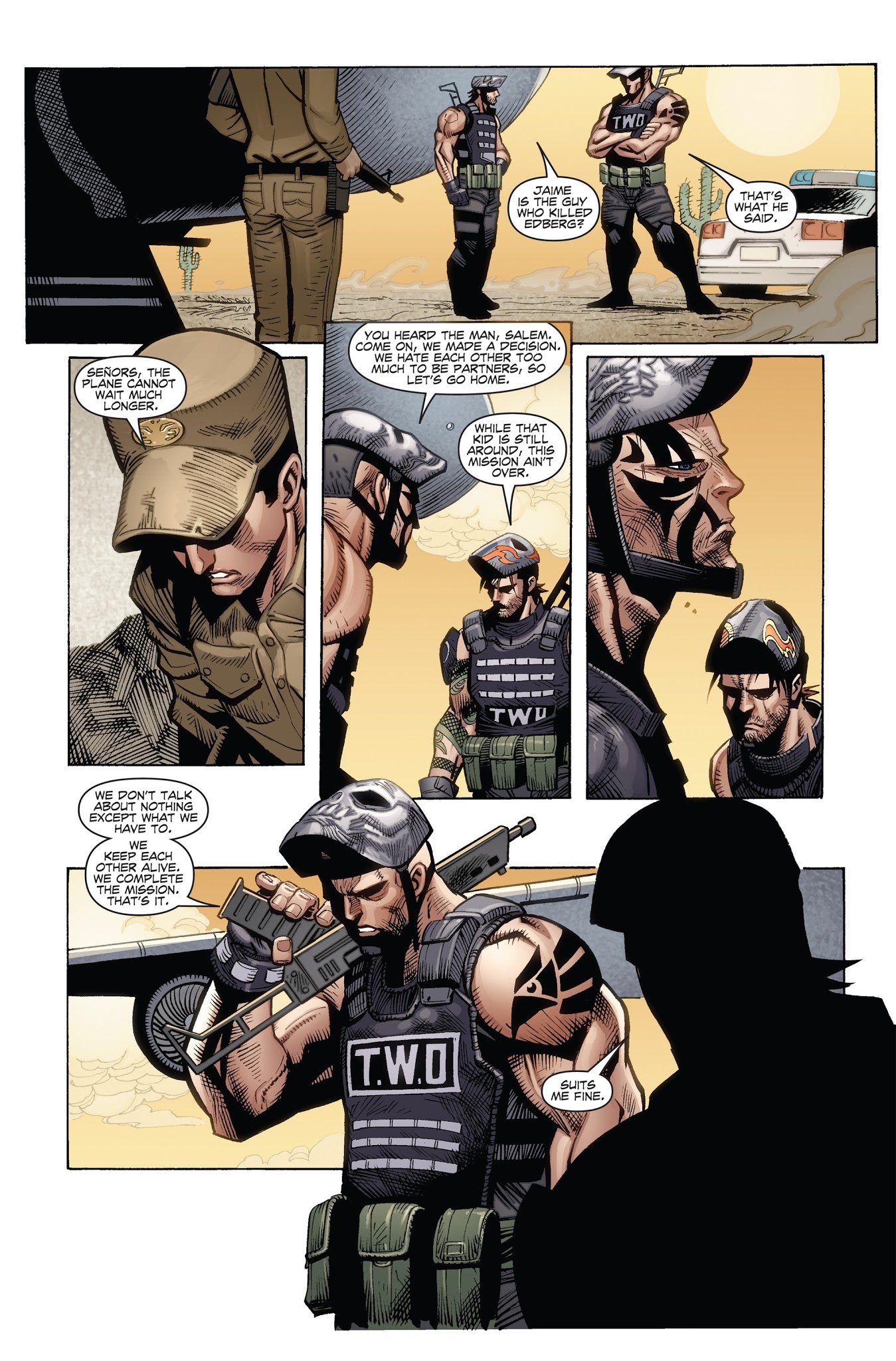 Read online Army of Two comic -  Issue #6 - 3