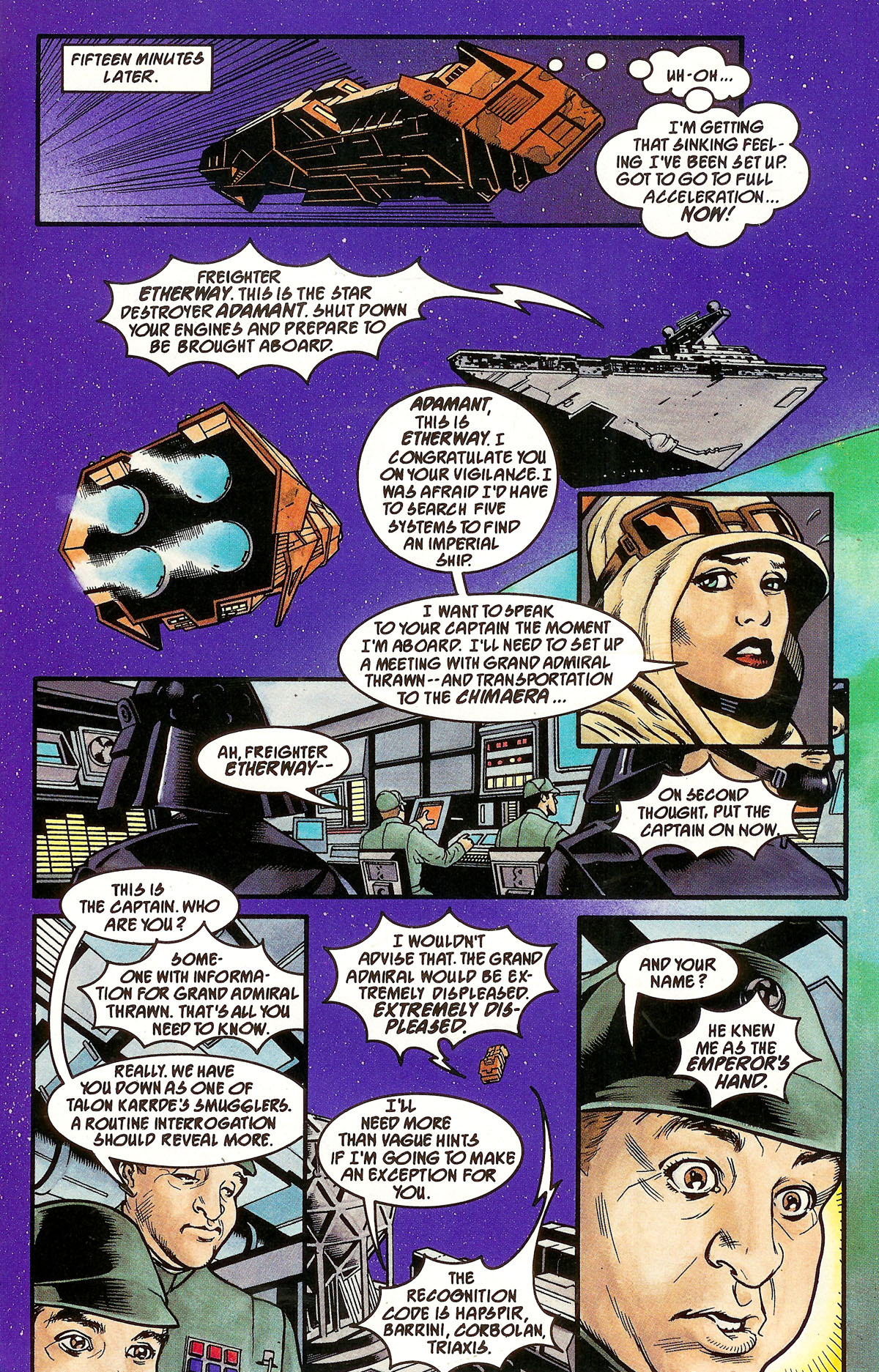 Read online Star Wars: Dark Force Rising comic -  Issue #4 - 7
