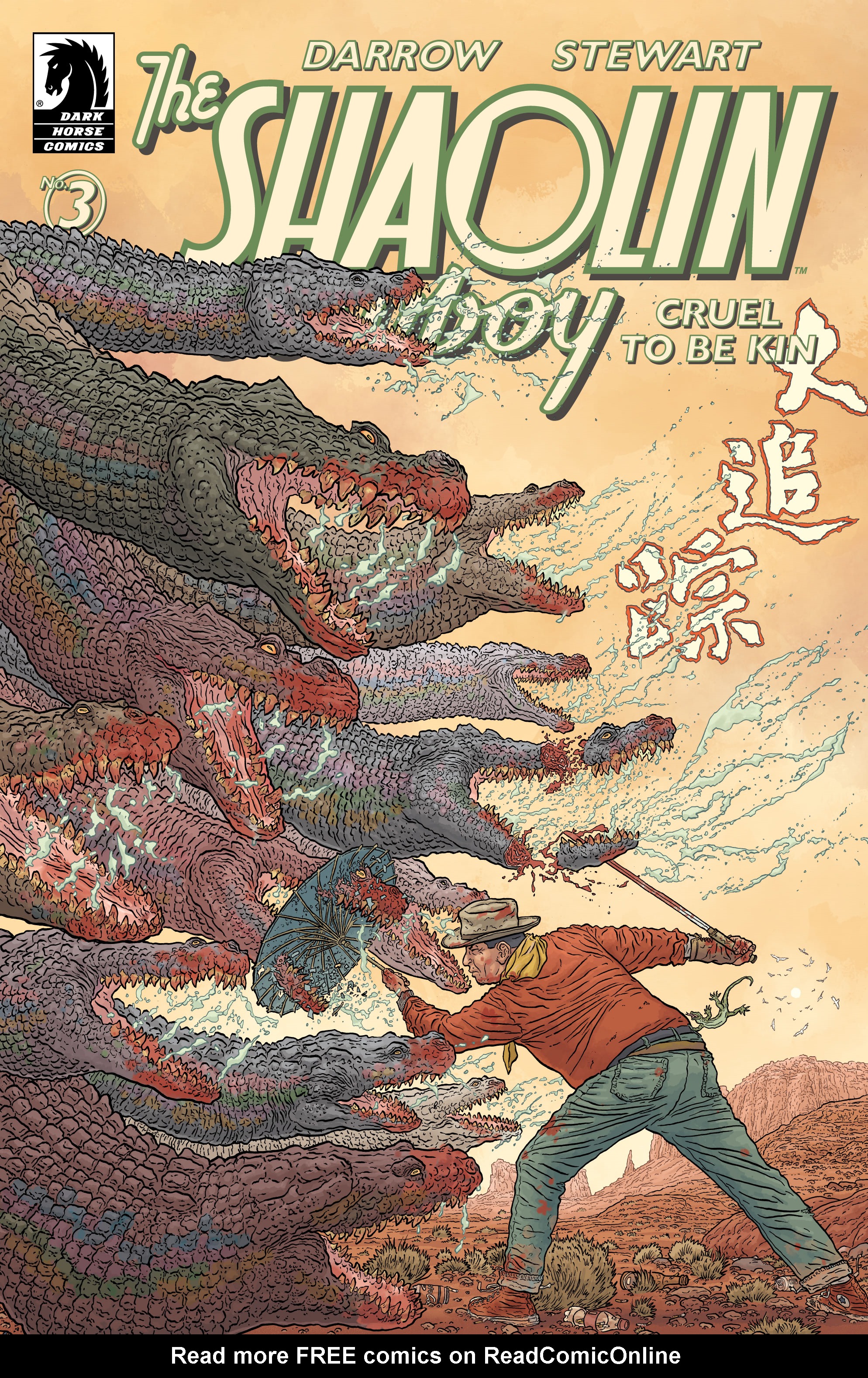 Read online Shaolin Cowboy: Cruel to Be Kin comic -  Issue #3 - 1
