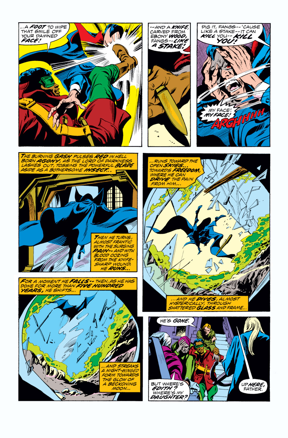Read online Tomb of Dracula (1972) comic -  Issue #12 - 18