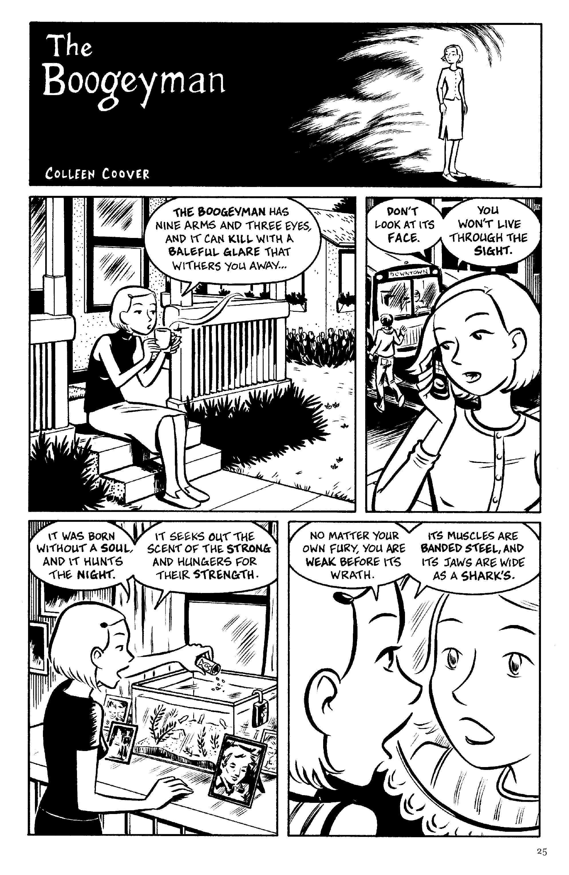 Read online Drawing Lines: An Anthology of Women Cartoonists comic -  Issue # TPB - 25