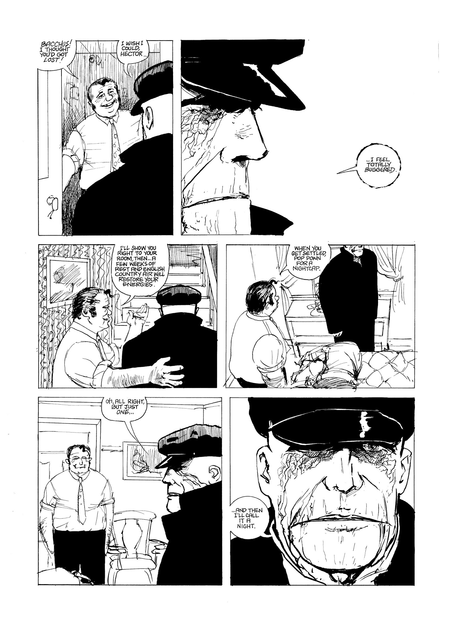 Read online Eddie Campbell's Bacchus comic -  Issue # TPB 3 - 111