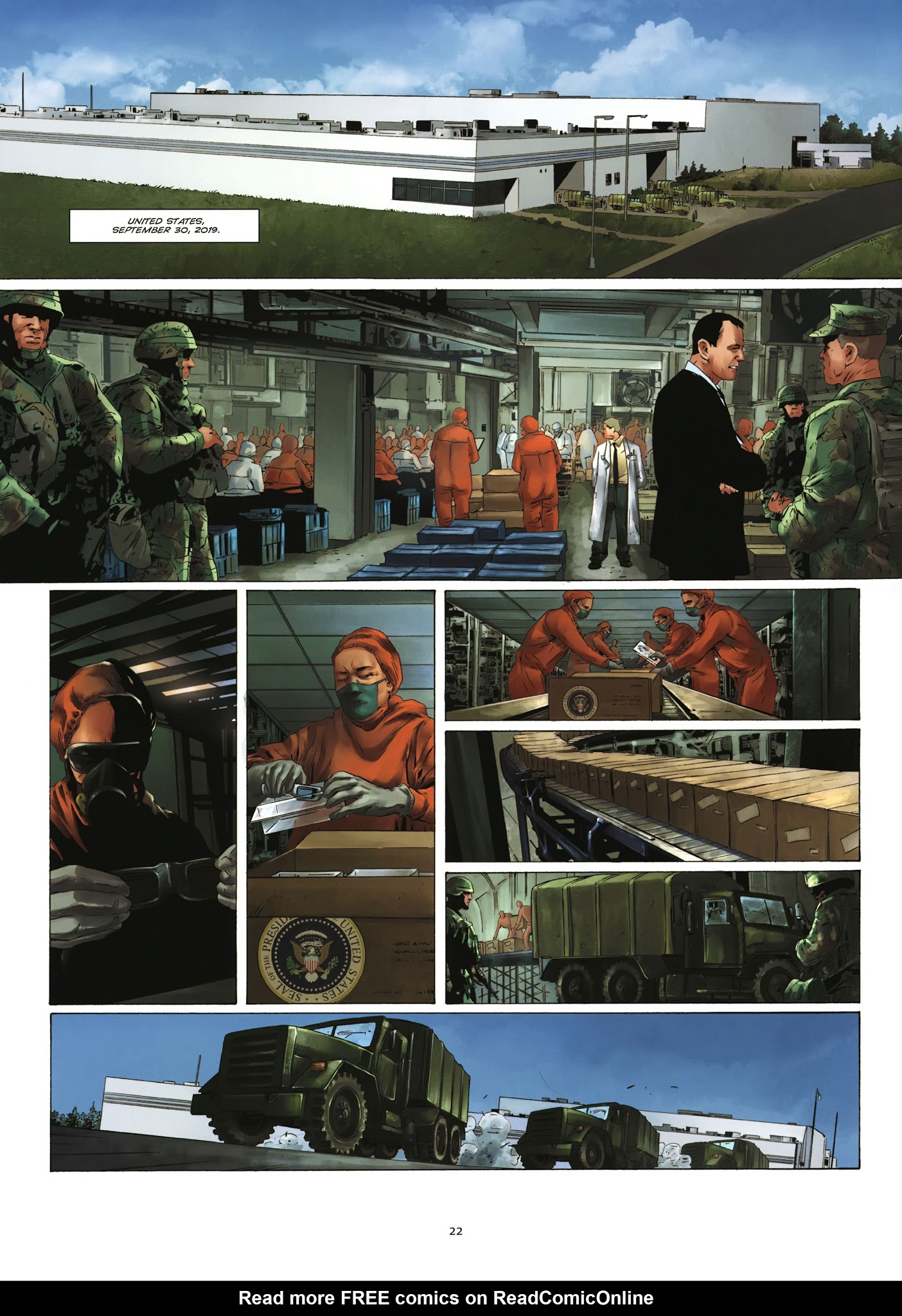 Read online Prometheus comic -  Issue #8 - 23