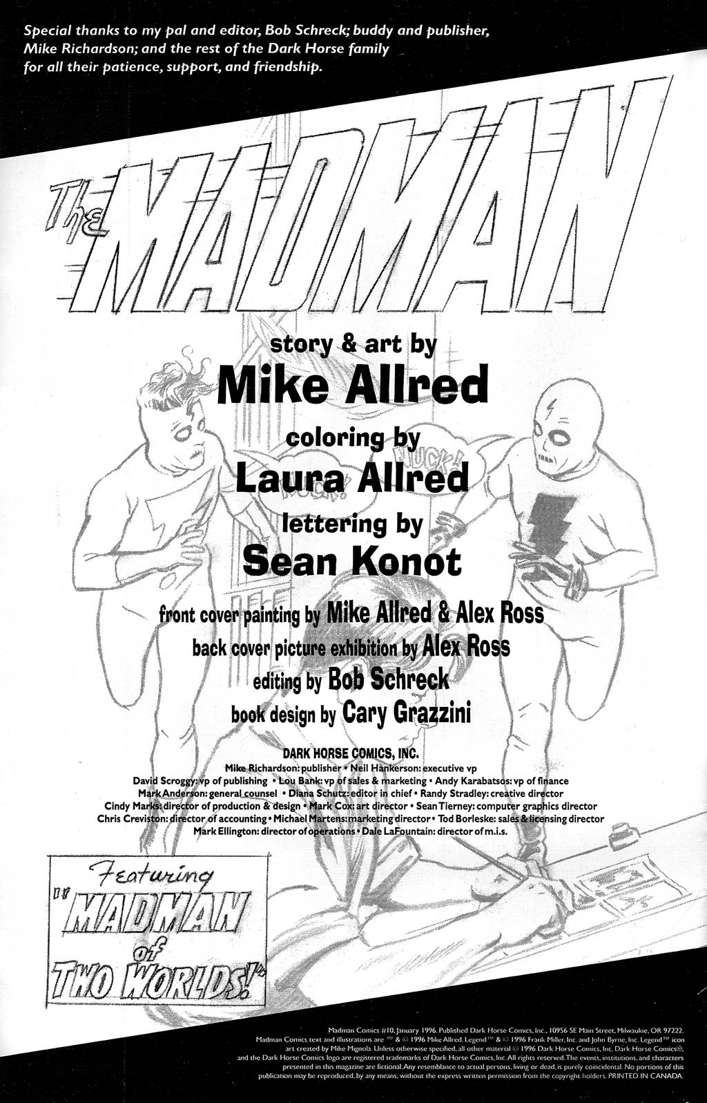 Read online Madman Comics comic -  Issue #10 - 2