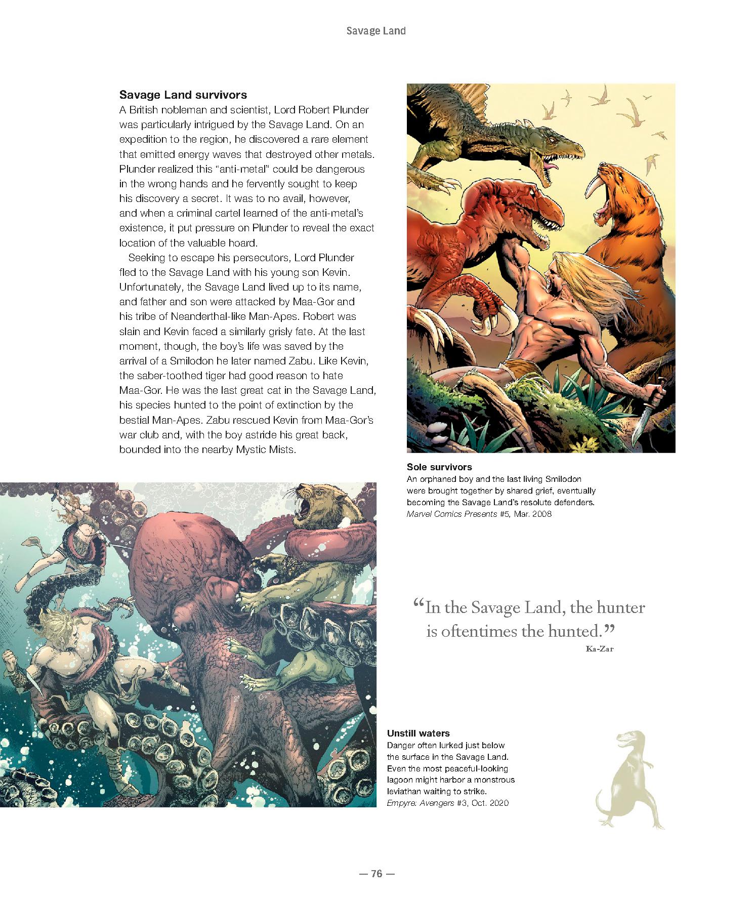 Read online Marvel Universe Map By Map: James Hill comic -  Issue # TPB (Part 1) - 76