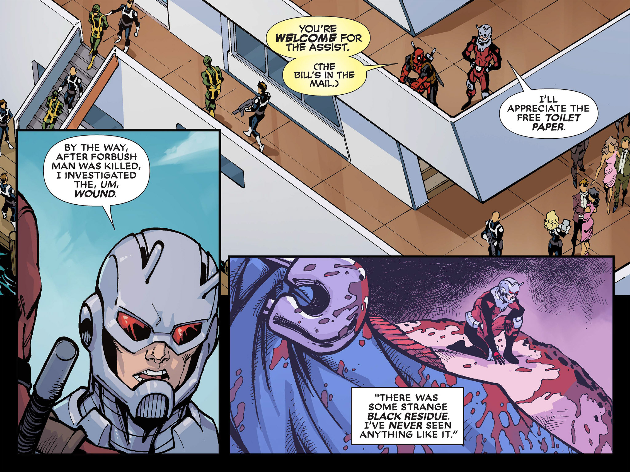 Read online Deadpool: Too Soon? Infinite Comic comic -  Issue #4 - 39