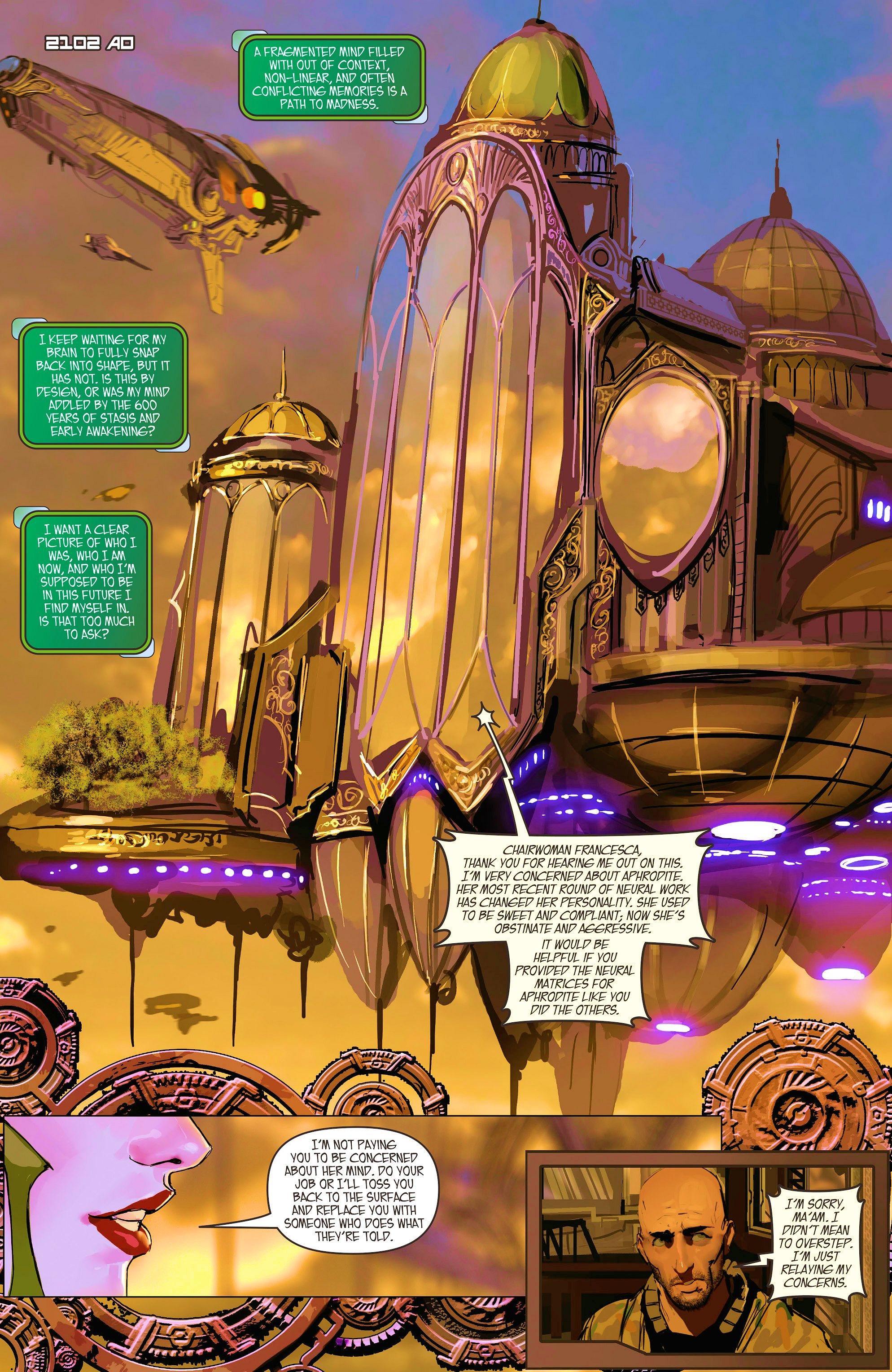 Read online Aphrodite IX (2013) comic -  Issue #10 - 4
