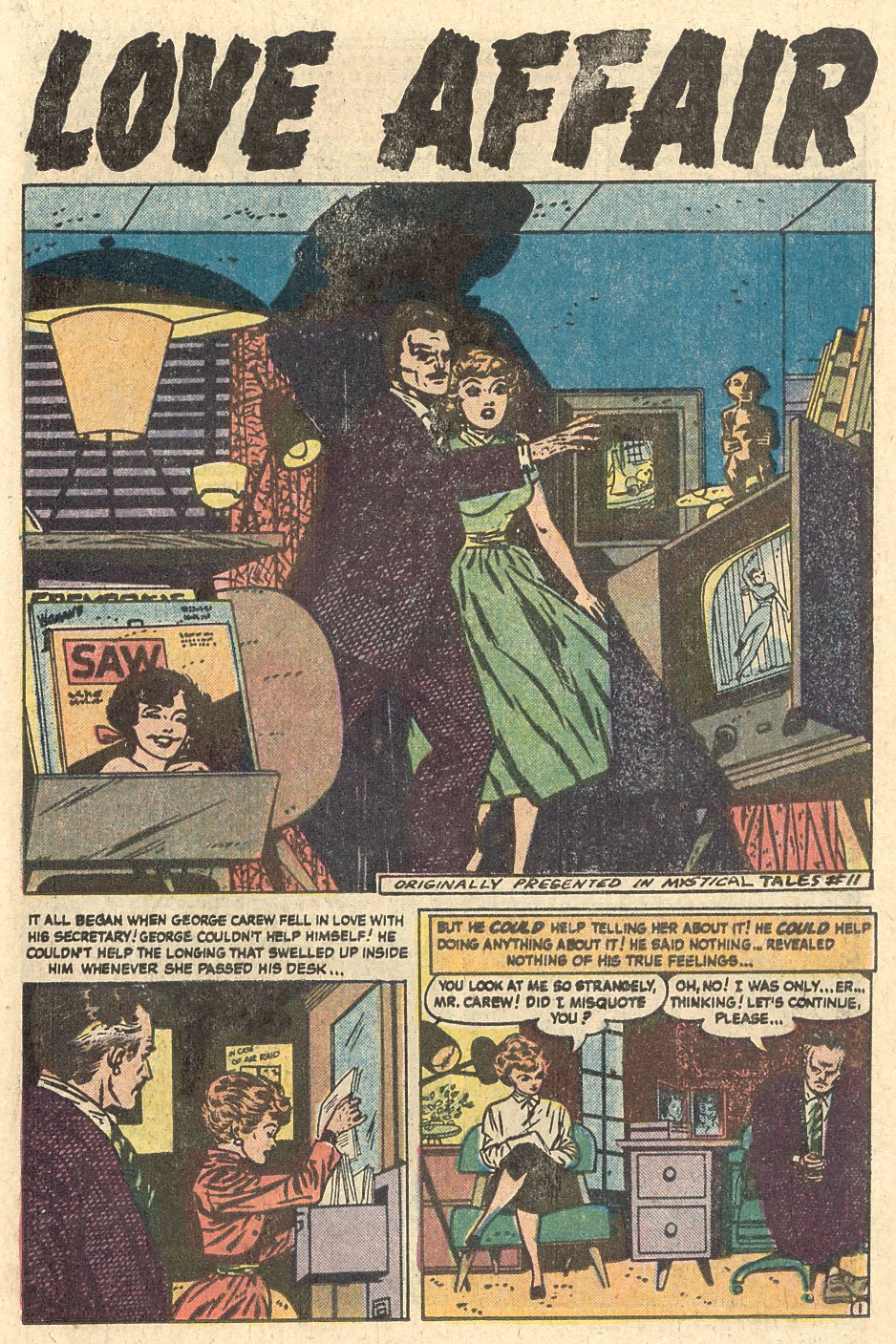 Read online Mystery Tales comic -  Issue #11 - 2