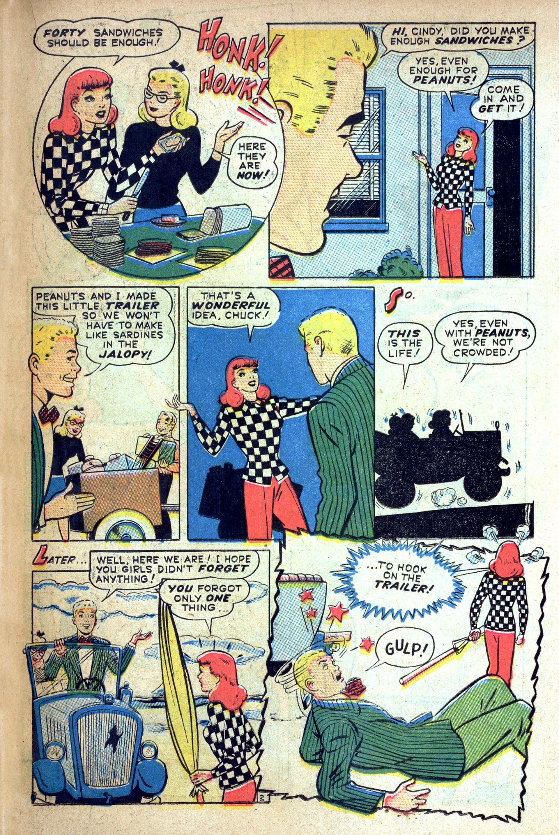 Read online Mitzi's Boy Friend comic -  Issue #3 - 19