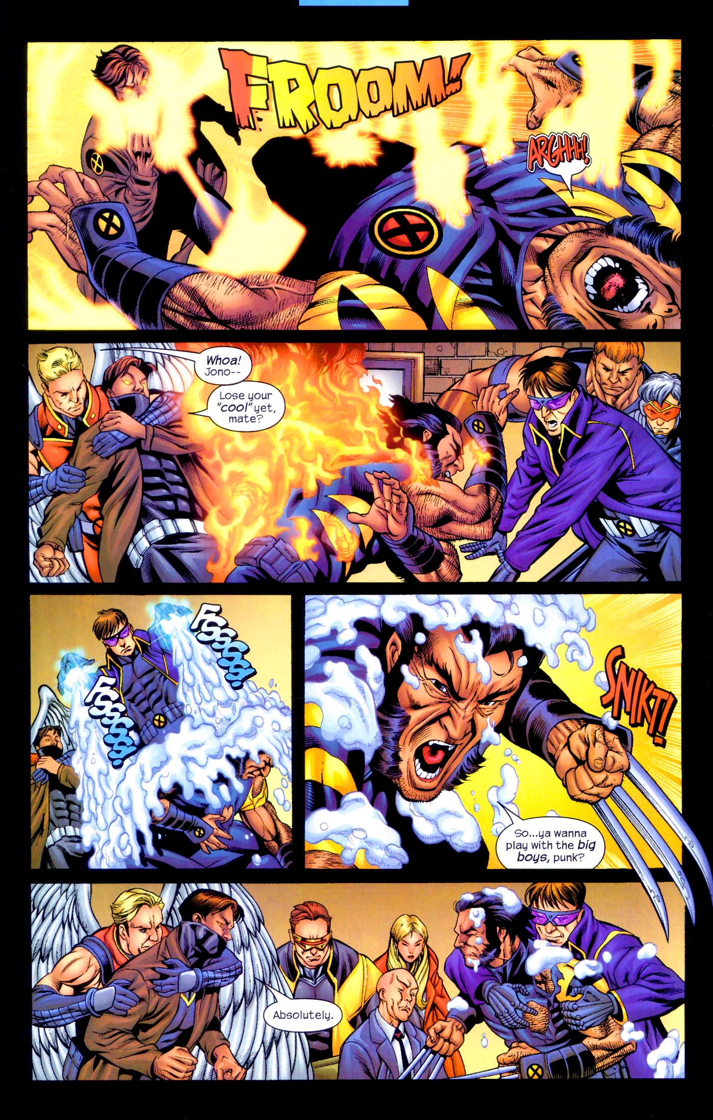 Read online Weapon X (2002) comic -  Issue #18 - 10