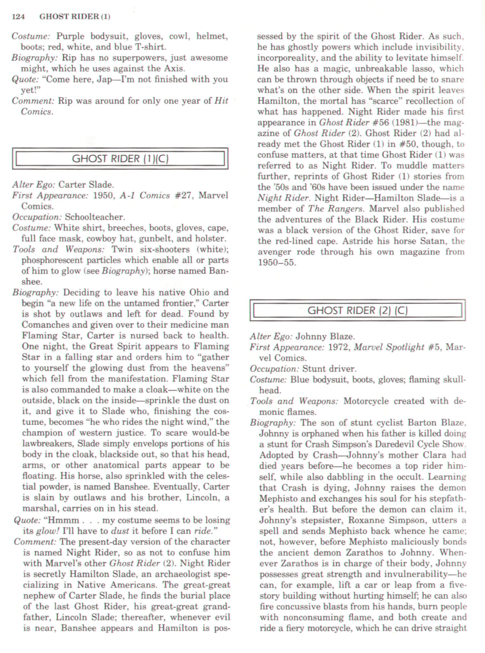 Read online The Encyclopedia of Superheroes comic -  Issue # TPB (Part 2) - 43