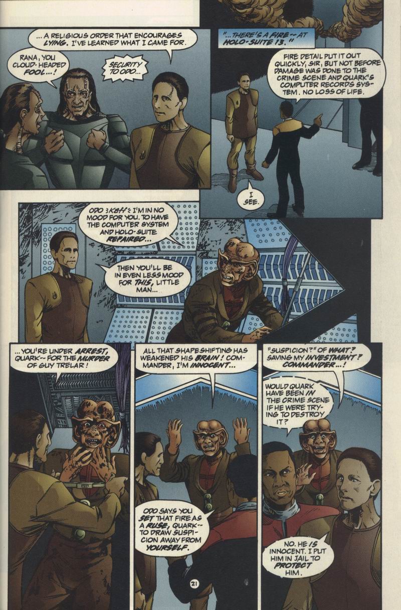 Read online Star Trek: Deep Space Nine (1993) comic -  Issue #3 - 22