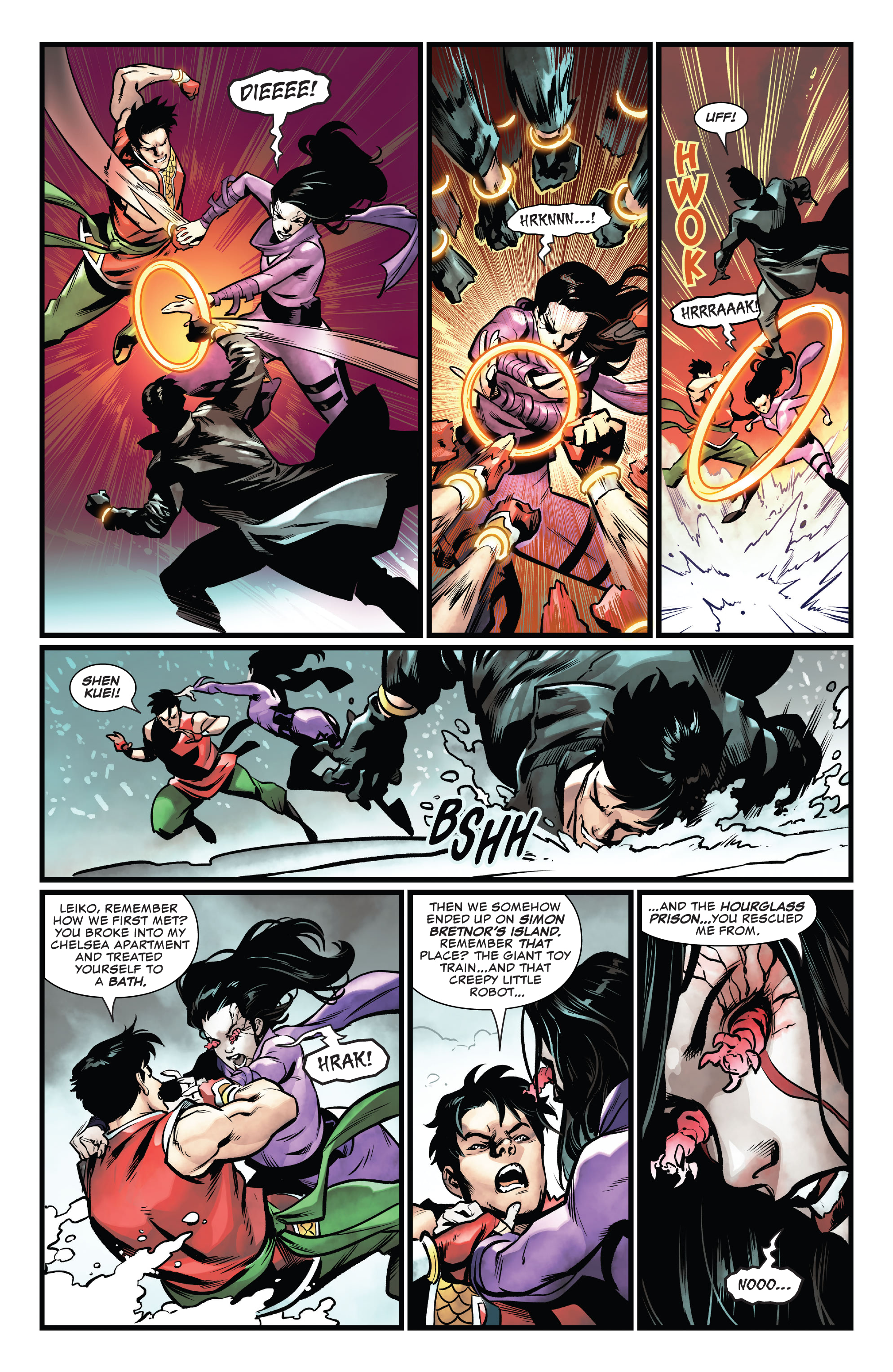 Read online Shang-Chi and the Ten Rings comic -  Issue #5 - 18