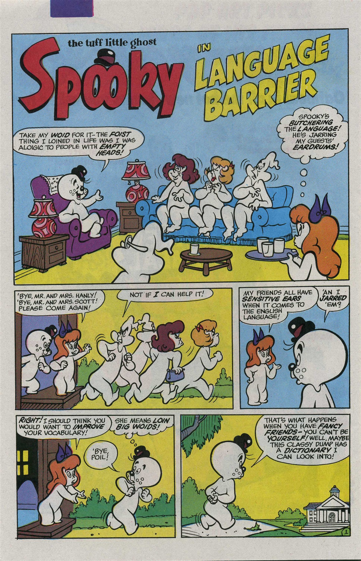 Read online Casper the Friendly Ghost (1991) comic -  Issue #19 - 28