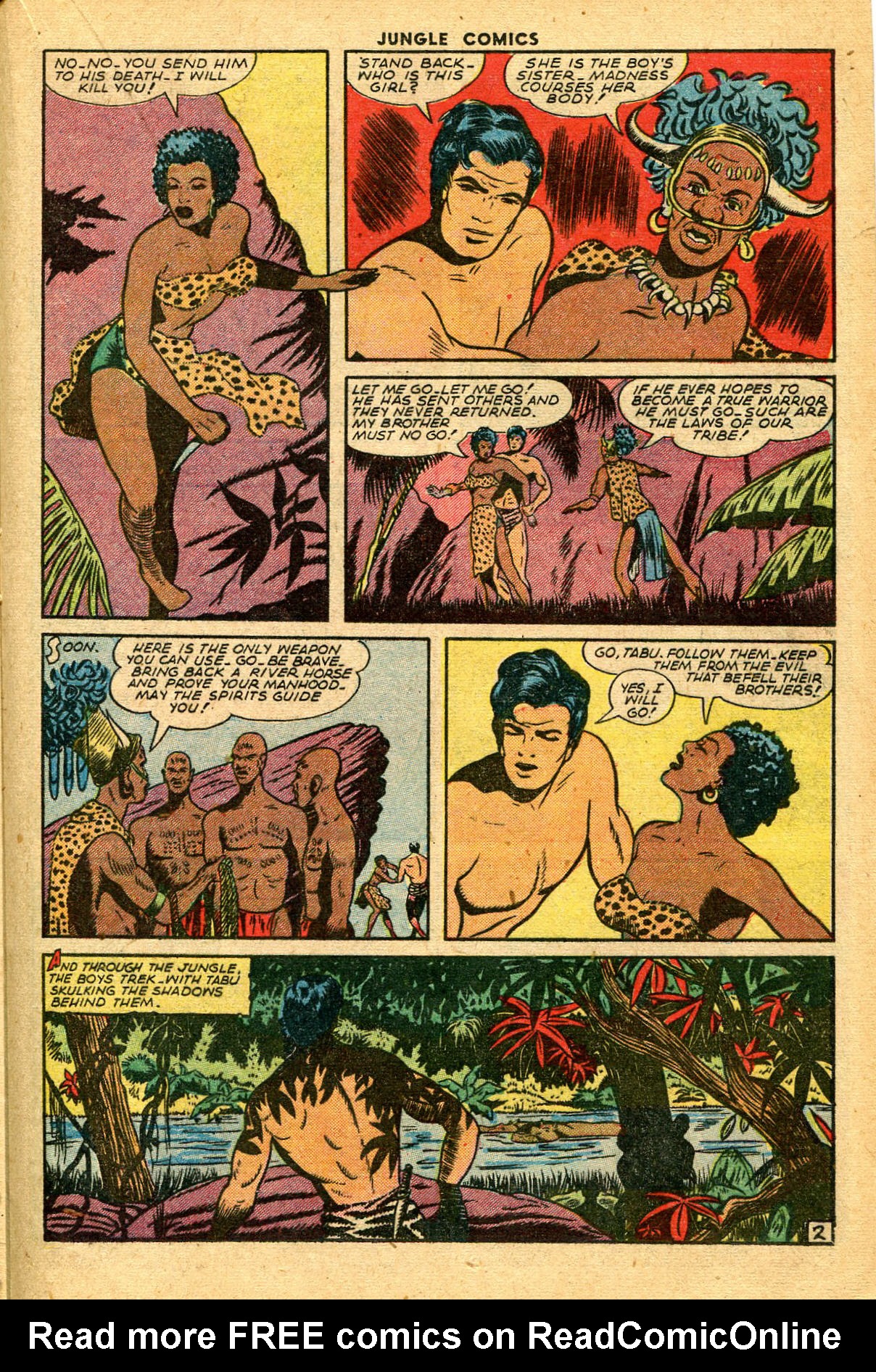 Read online Jungle Comics comic -  Issue #67 - 31