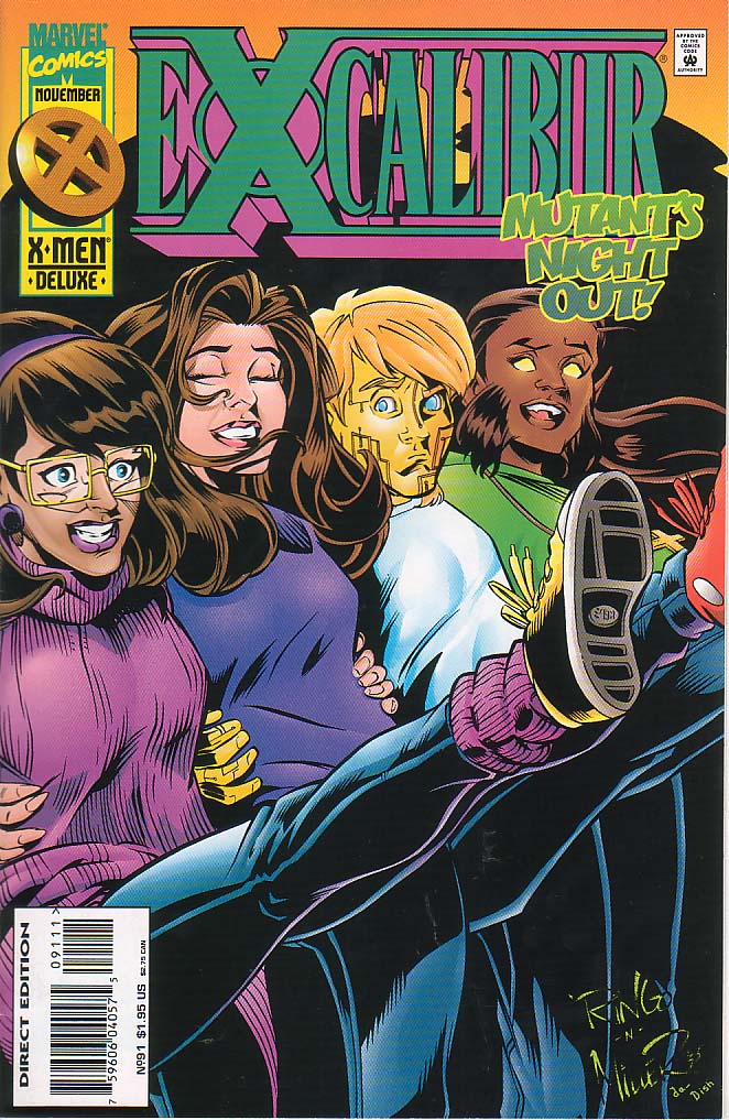 Read online Excalibur (1988) comic -  Issue #91 - 1