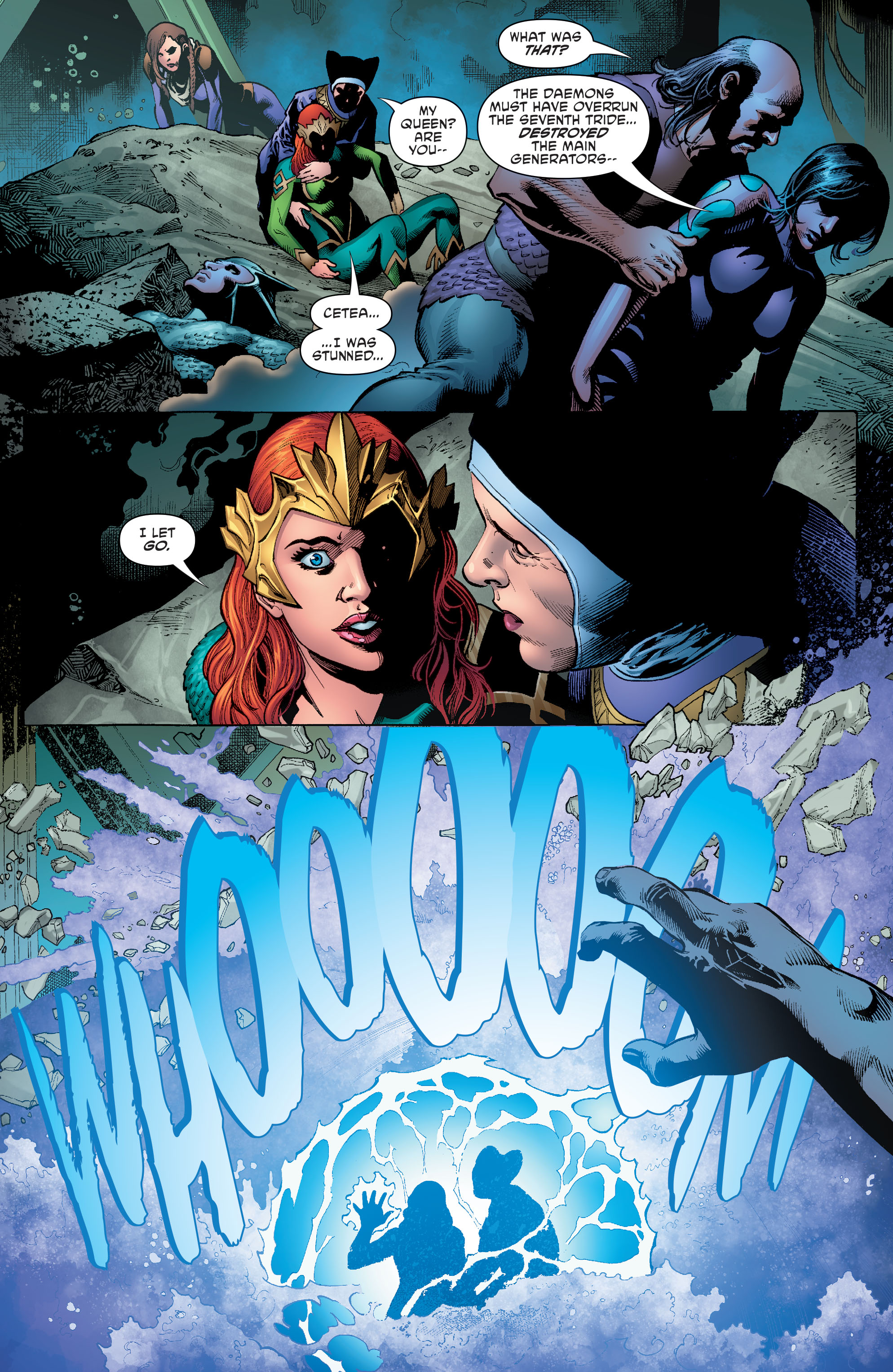 Read online Justice League/Aquaman: Drowned Earth comic -  Issue # TPB (Part 1) - 40