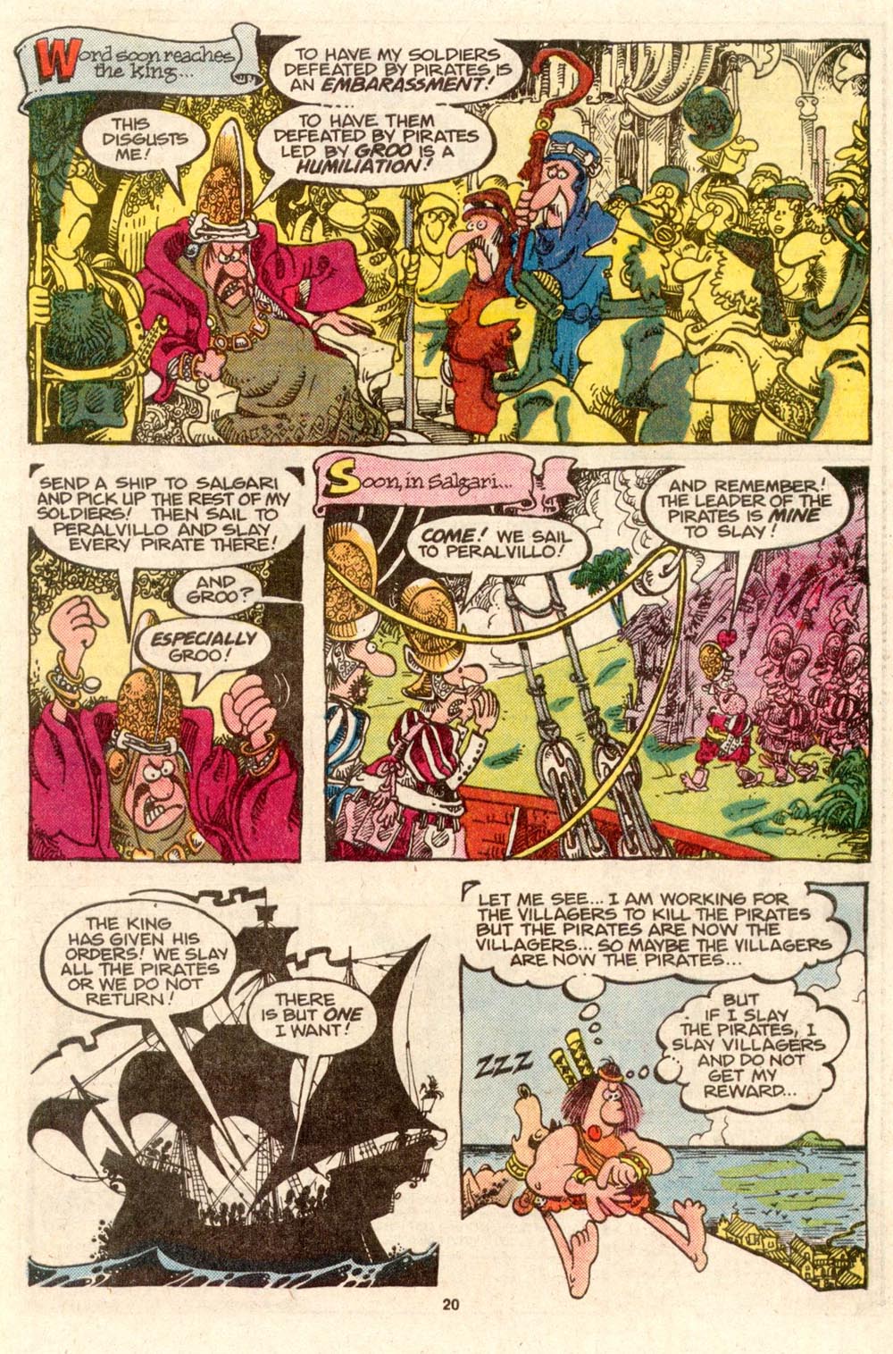 Read online Sergio Aragonés Groo the Wanderer comic -  Issue #33 - 21