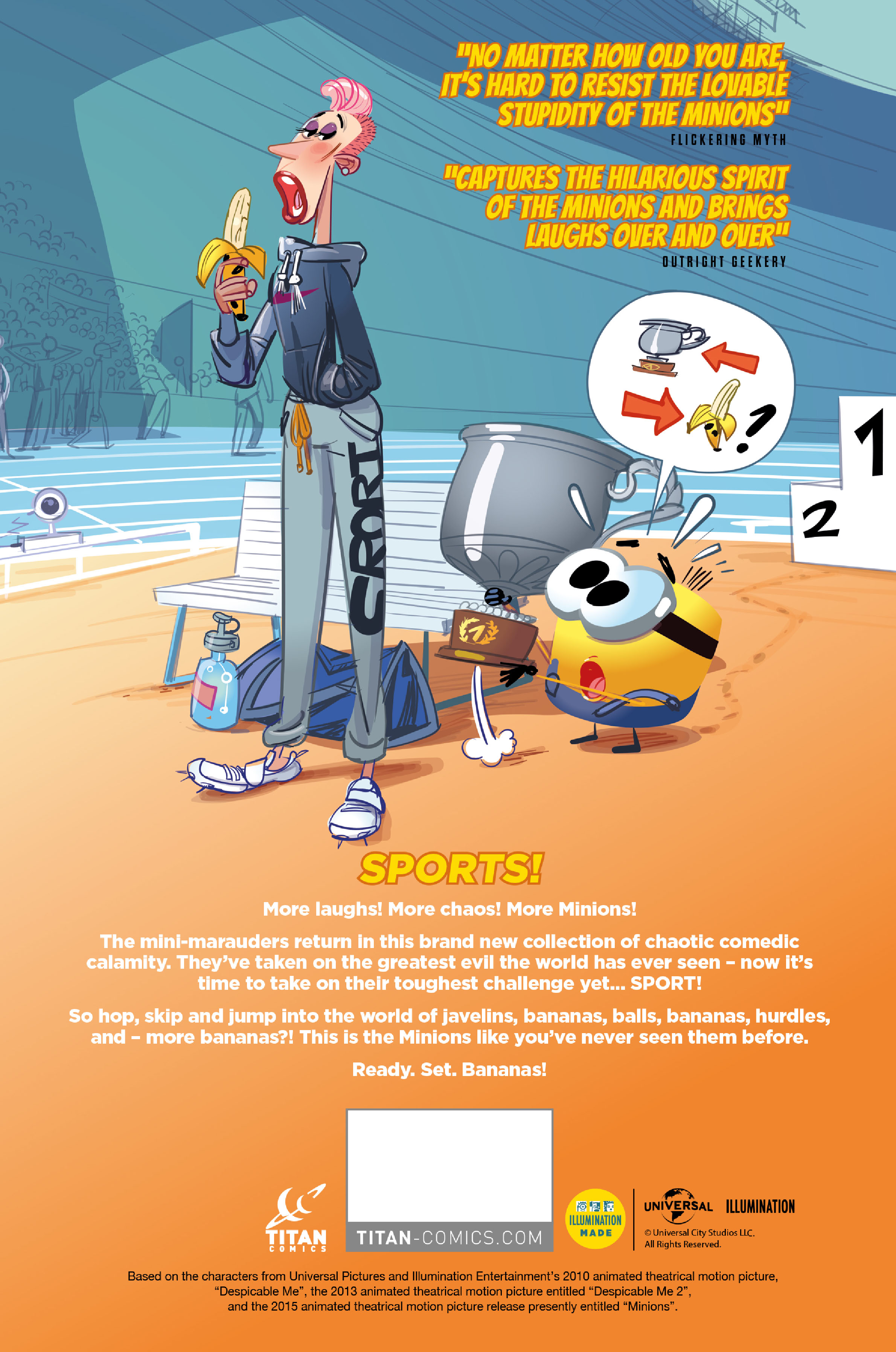 Read online Minions: Super Banana Games! comic -  Issue # Full - 49