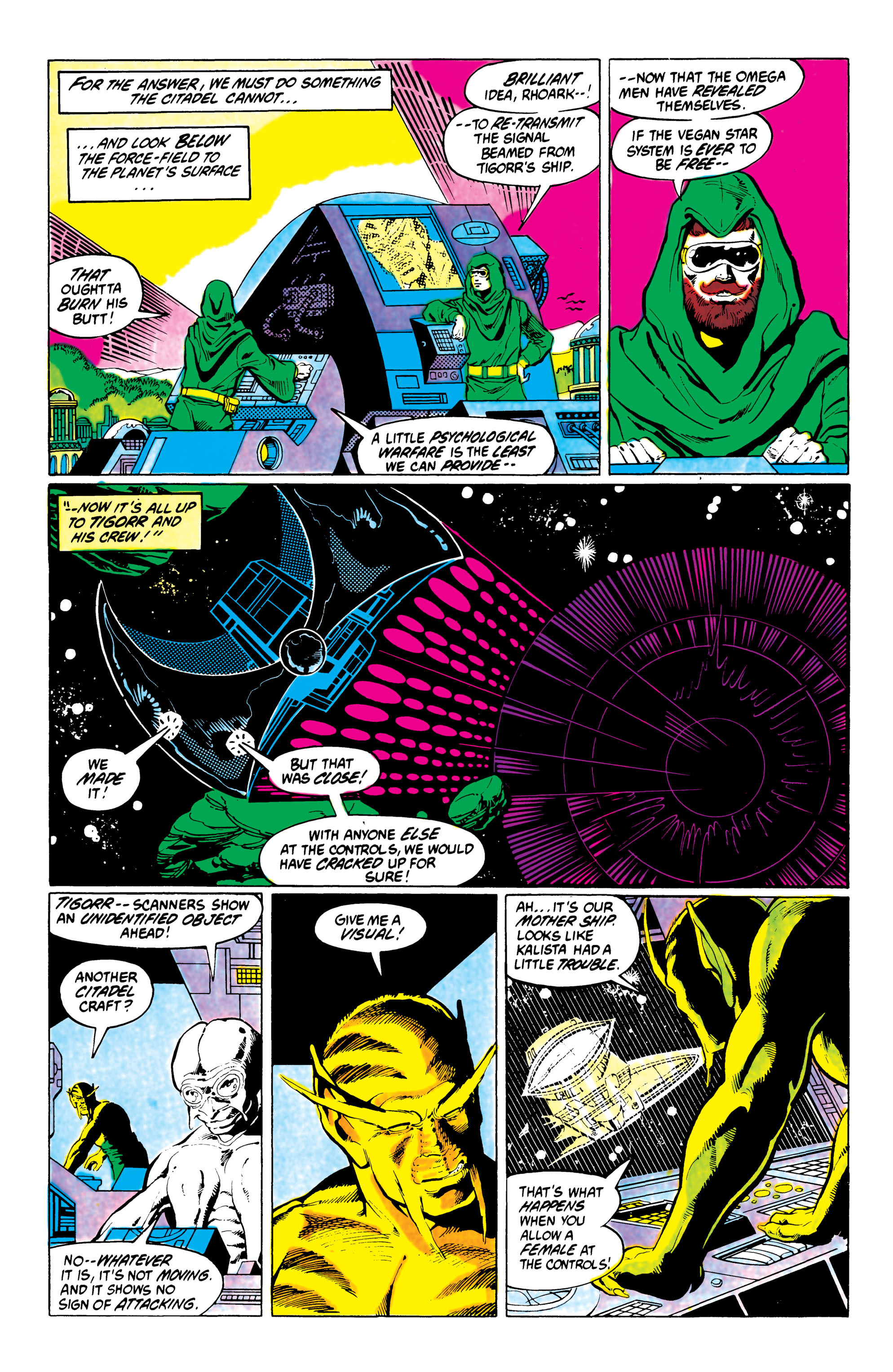 Read online The Omega Men (1983) comic -  Issue #5 - 8