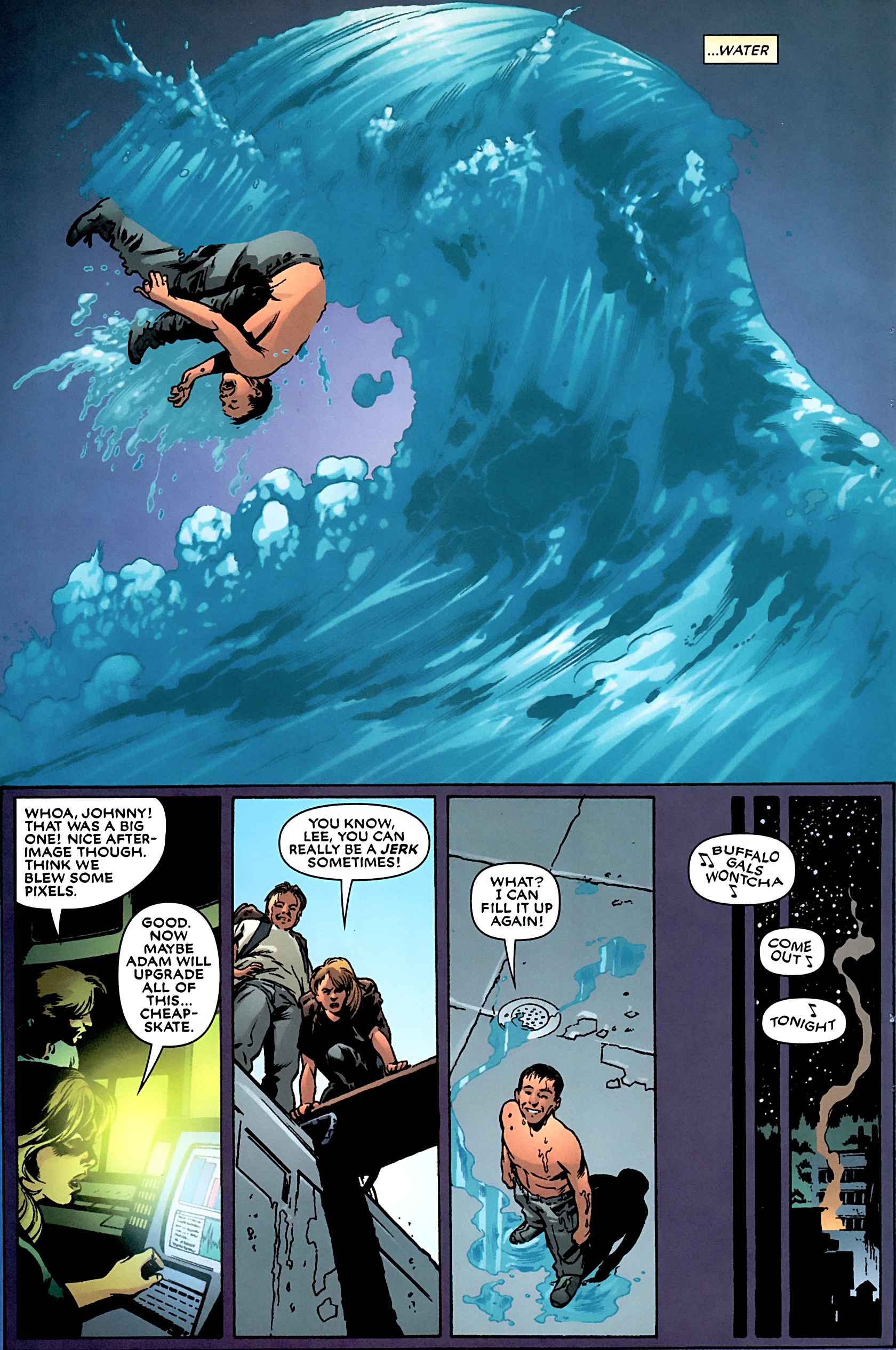 Read online Mutant X: Dangerous Decisions comic -  Issue # Full - 16