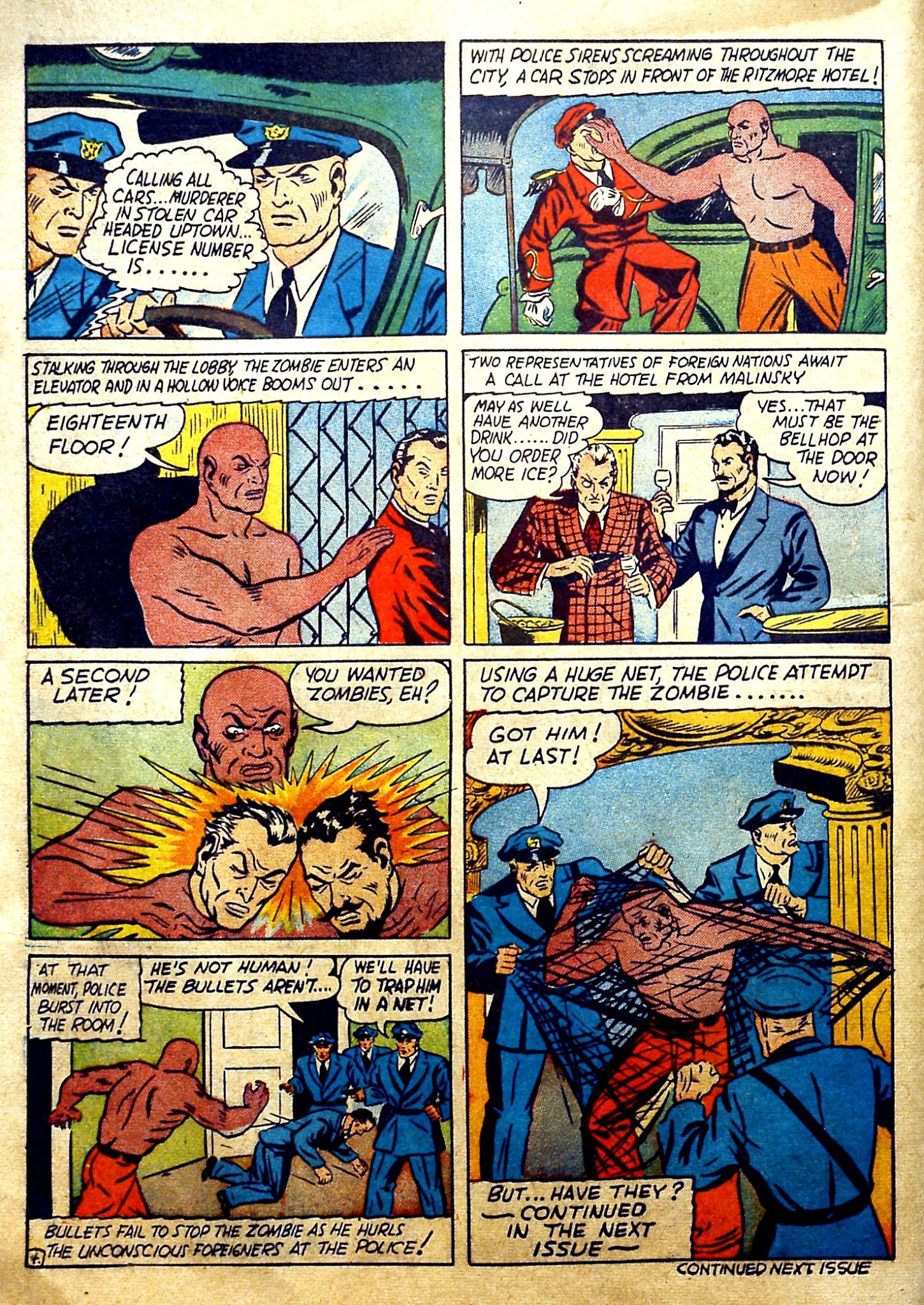 Read online Reg'lar Fellers Heroic Comics comic -  Issue #1 - 19