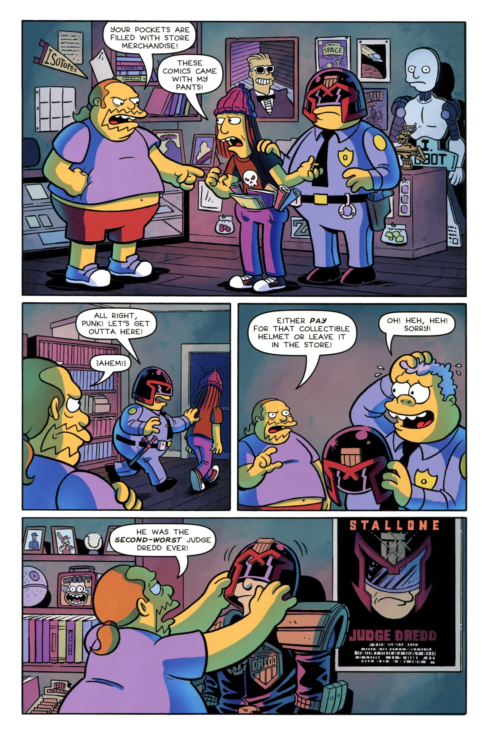 Read online Simpsons One-Shot Wonders: Jimbo comic -  Issue # Full - 4
