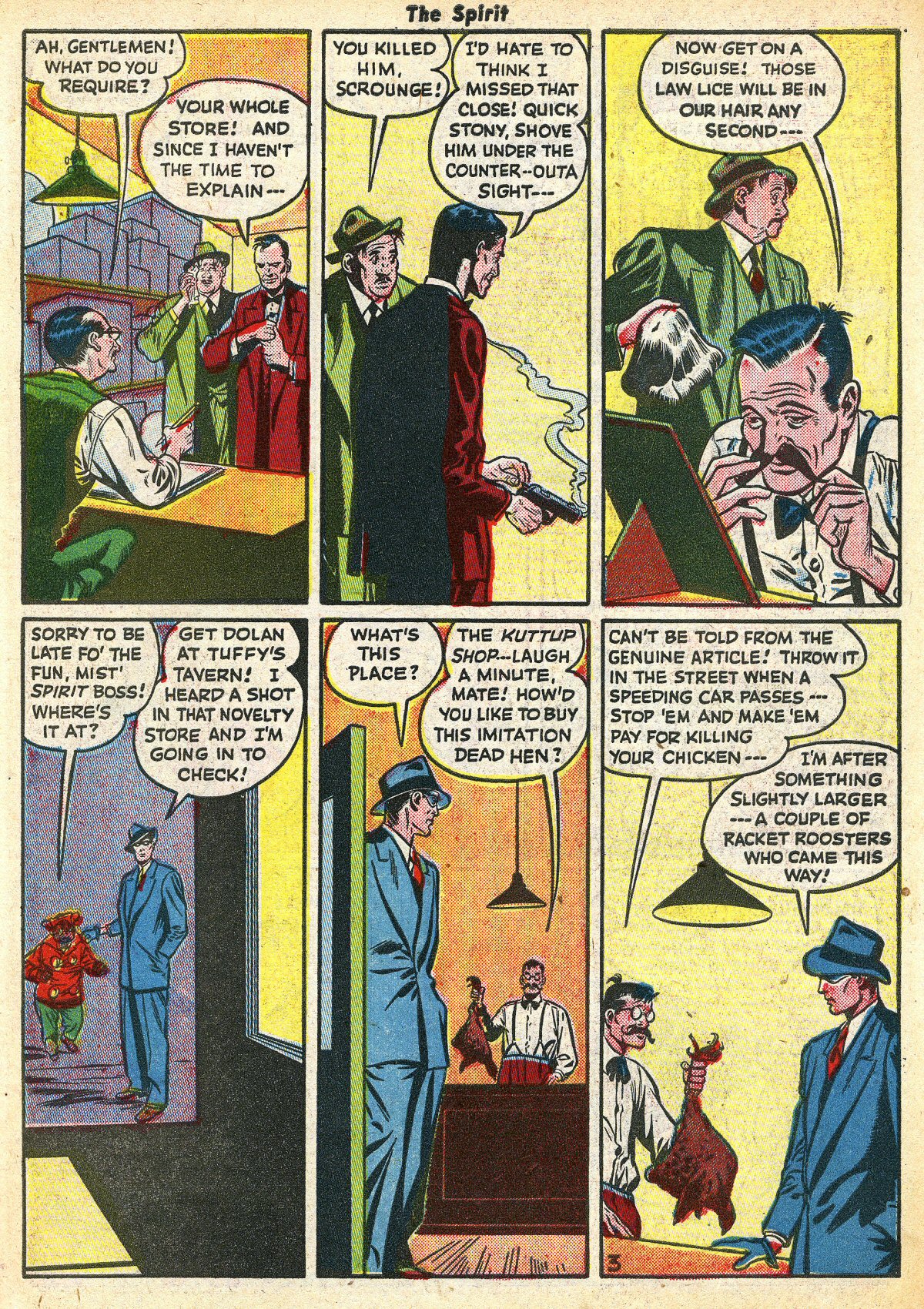 Read online The Spirit (1944) comic -  Issue #14 - 13