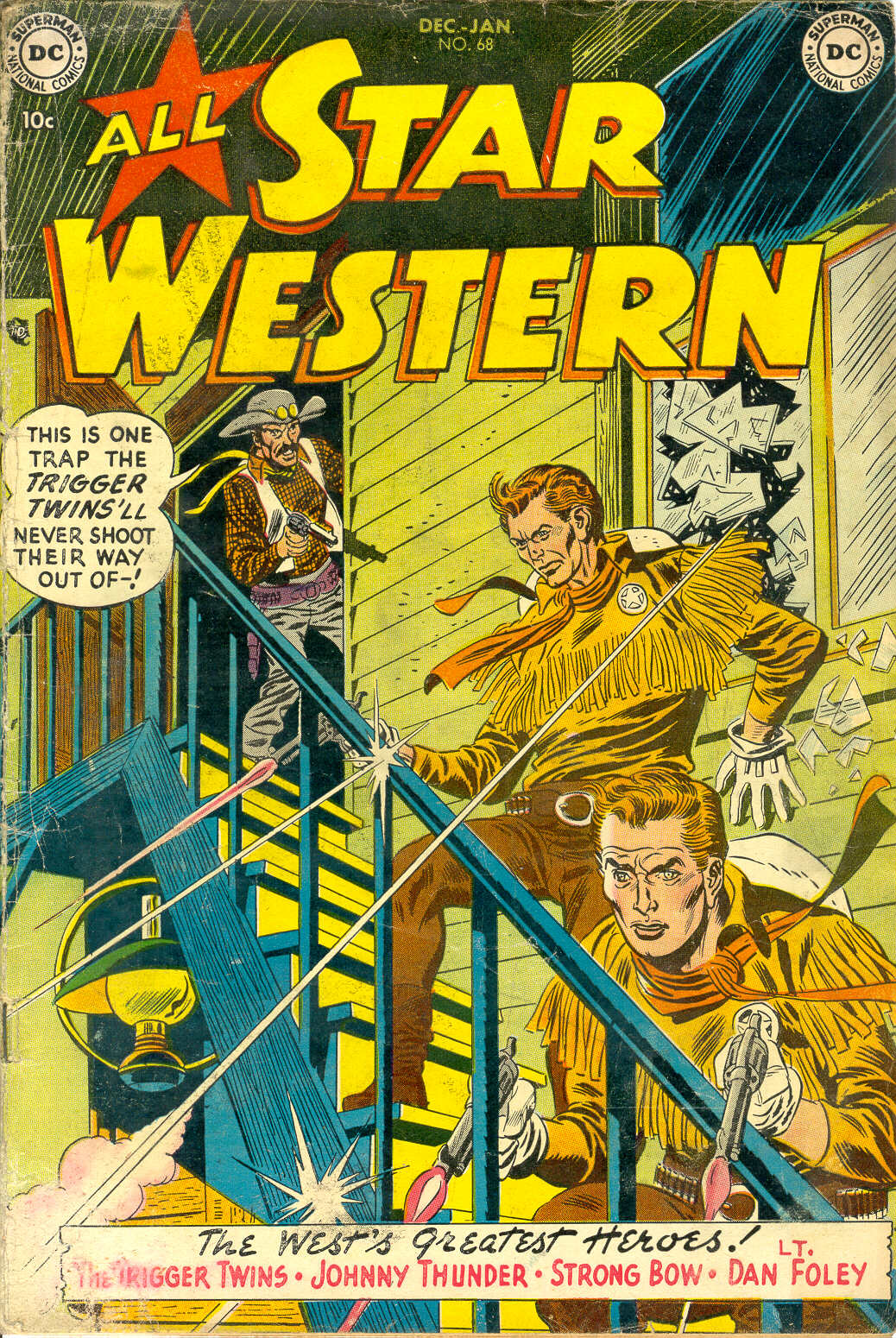 Read online All-Star Western (1951) comic -  Issue #68 - 1