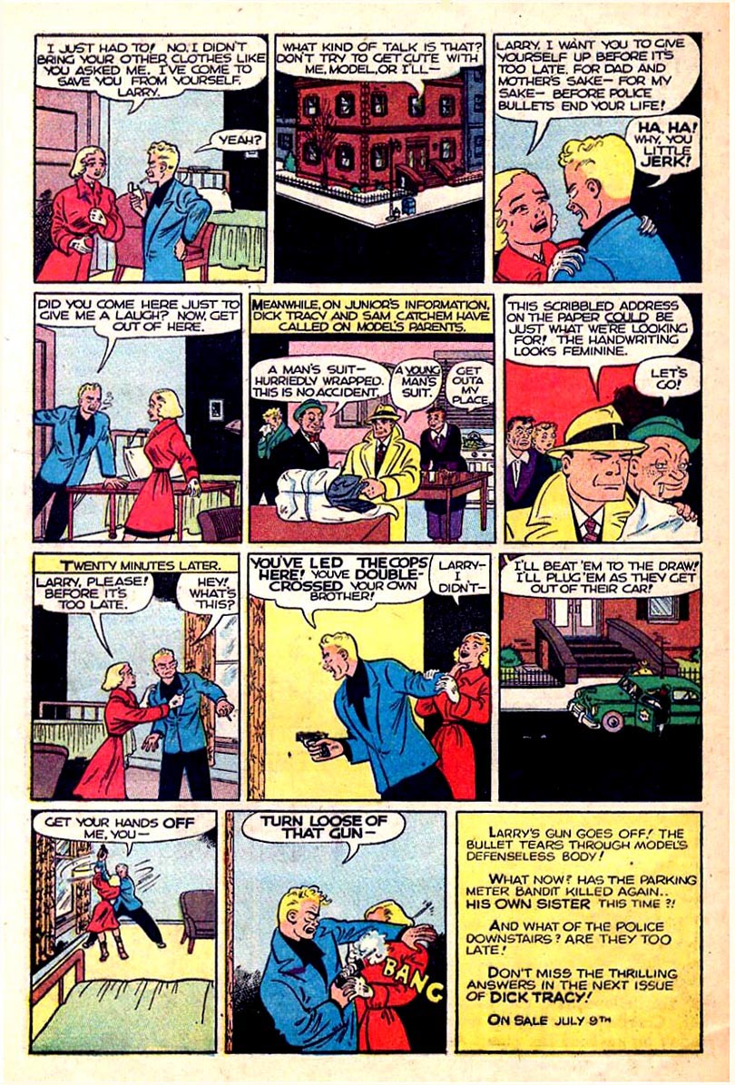 Read online Dick Tracy comic -  Issue #79 - 22