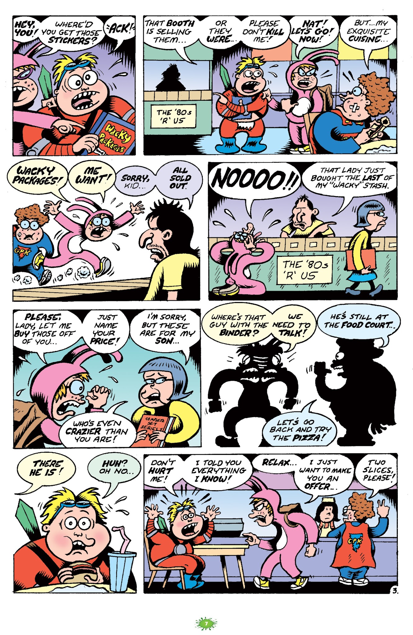 Read online Garbage Pail Kids comic -  Issue # TPB - 7